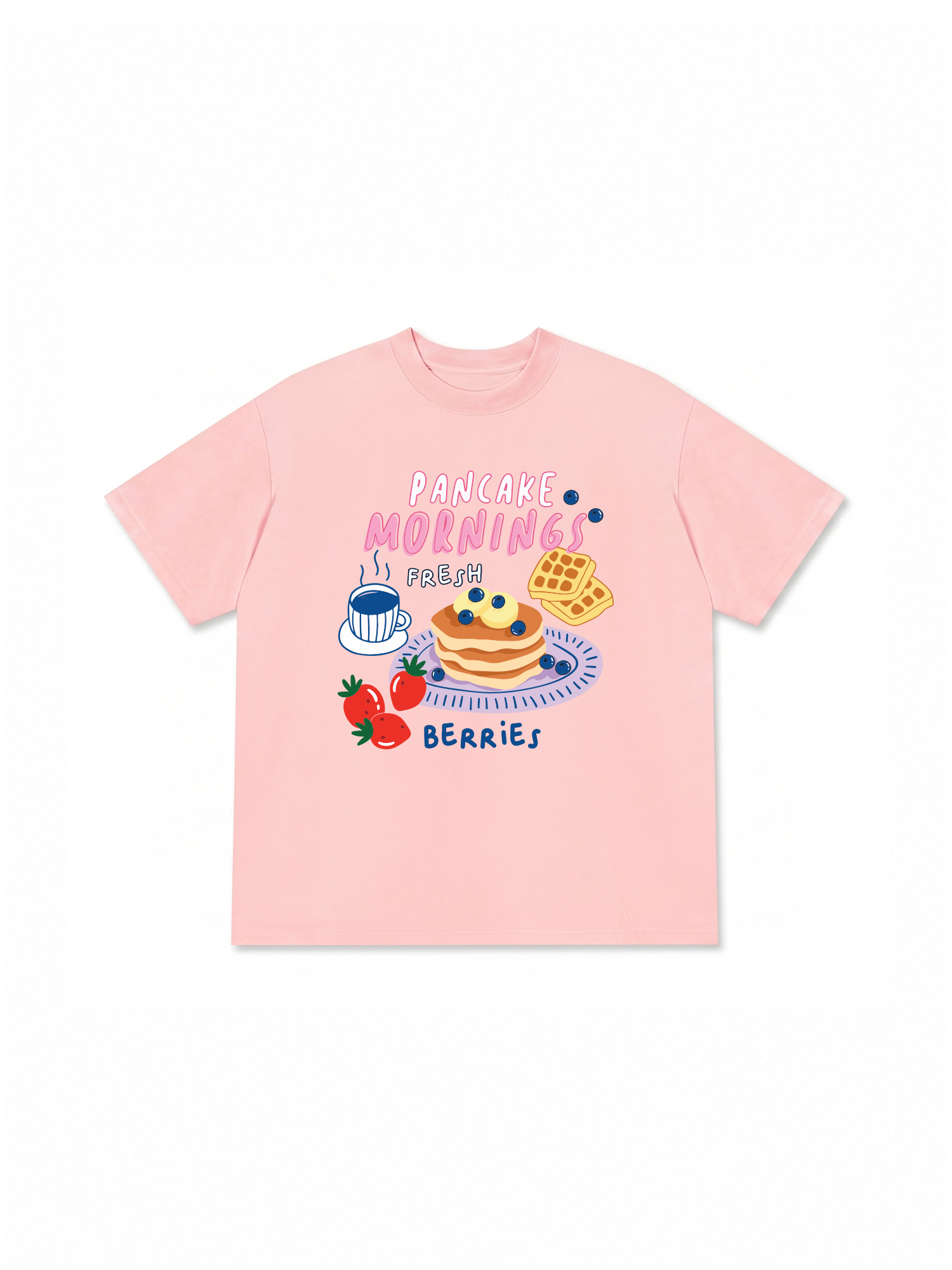 Áo Thun Relaxed Fit Pancake Morning Fresh