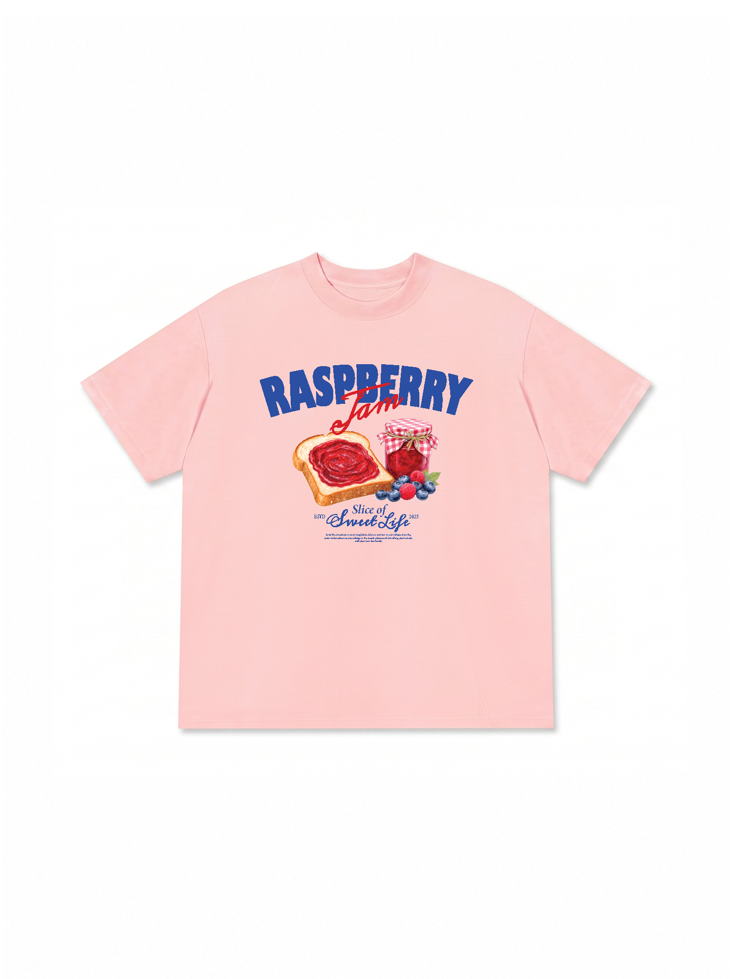 Áo Thun Relaxed Fit Raspberry Jam