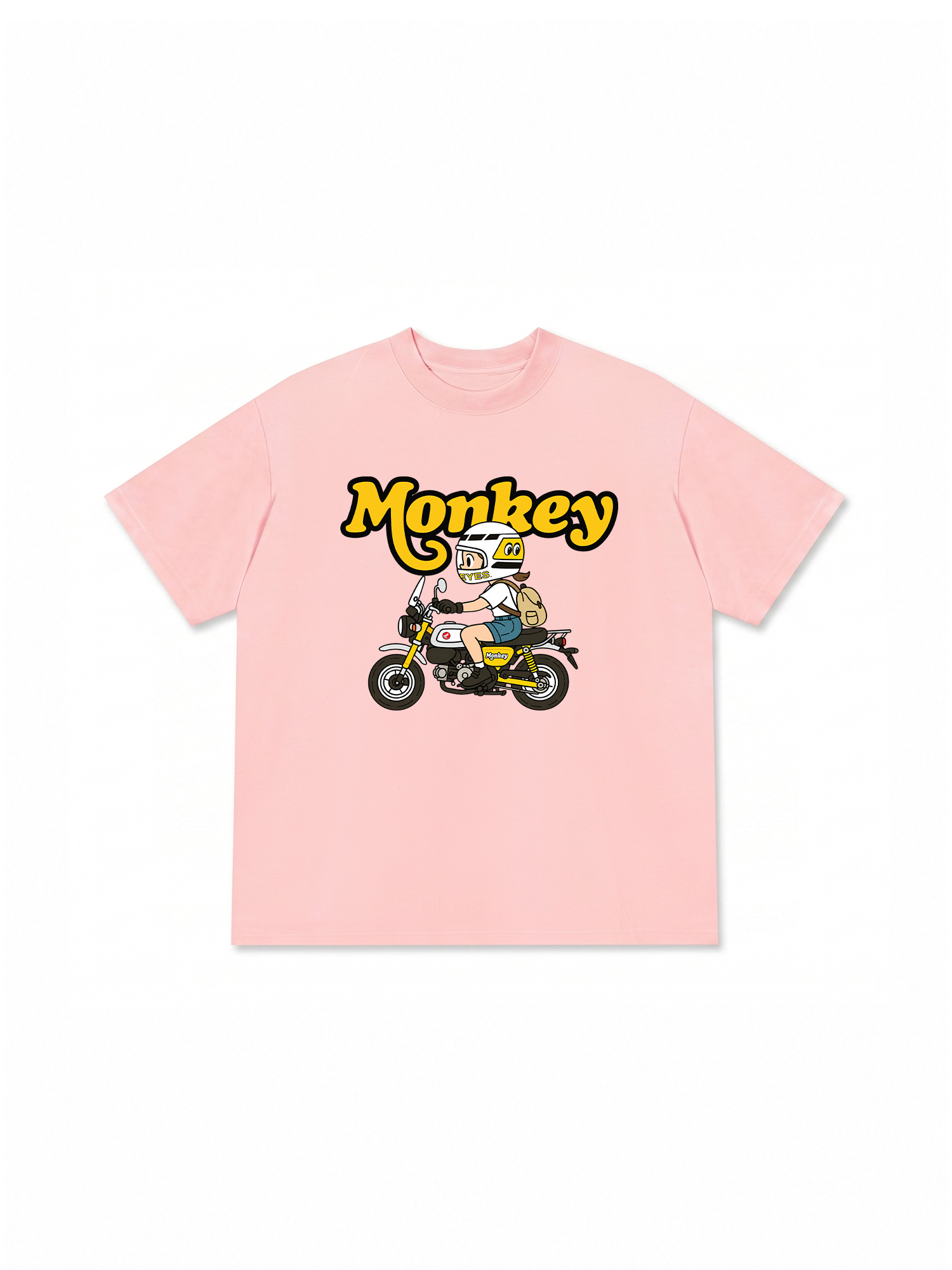 Áo Thun Relaxed Fit Motobike Monkey