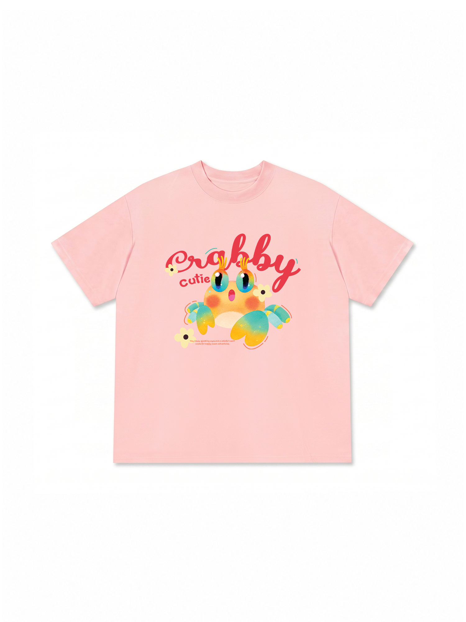 Áo Thun Relaxed Fit Tropical Crabby Cutie