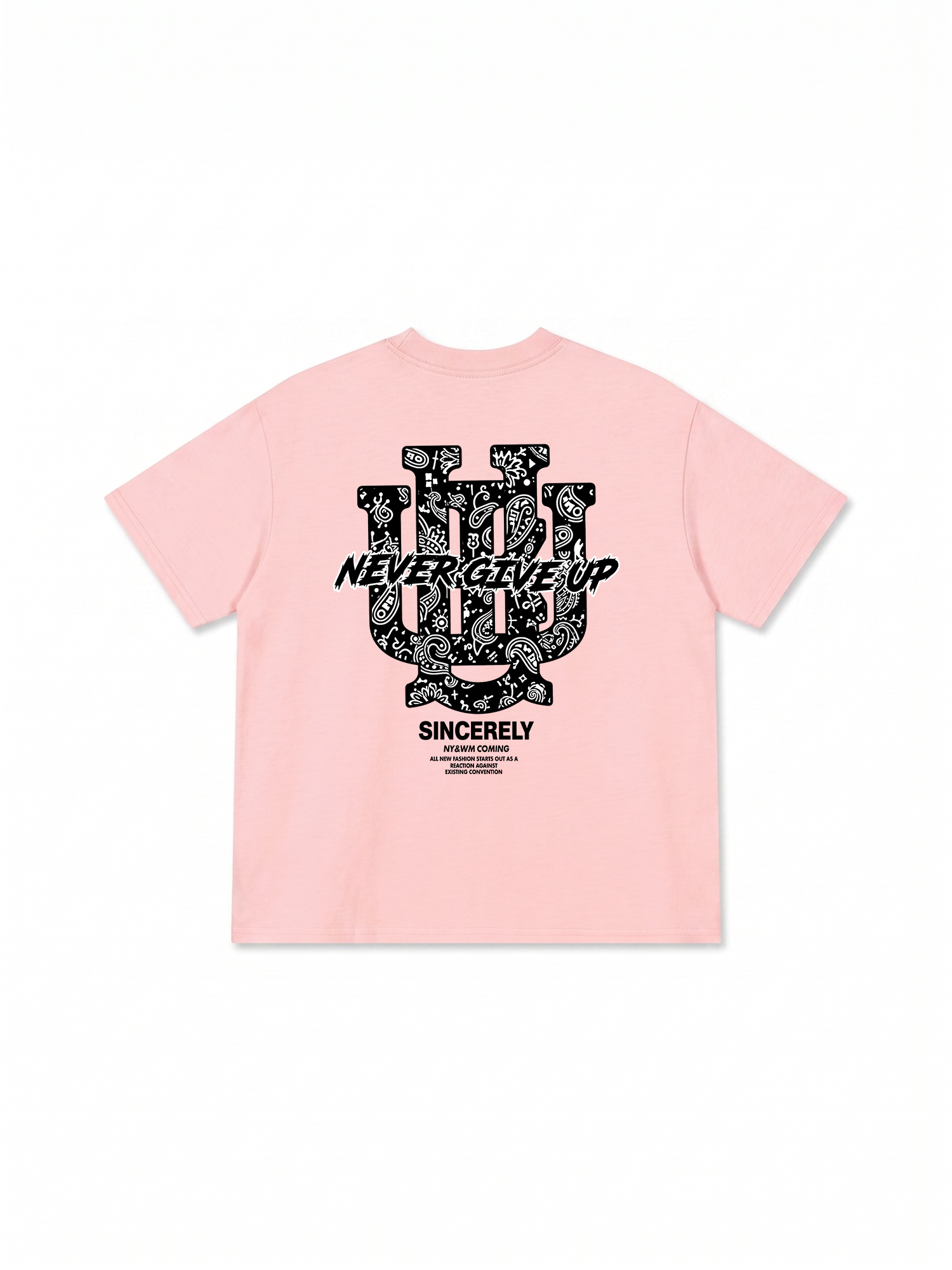 Áo Thun Relaxed Fit Masster Basball Black Never Give Up