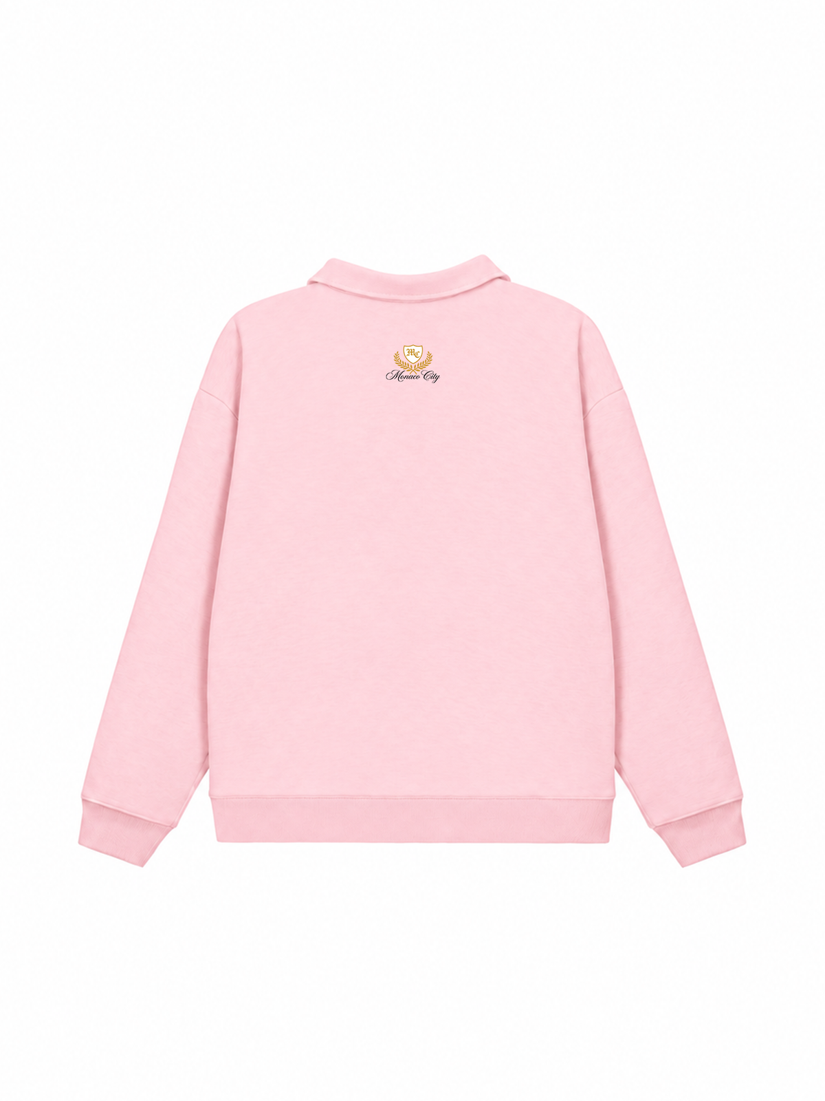 Áo Sweater Polo Nỉ Hai Da Monaco Horse Logo