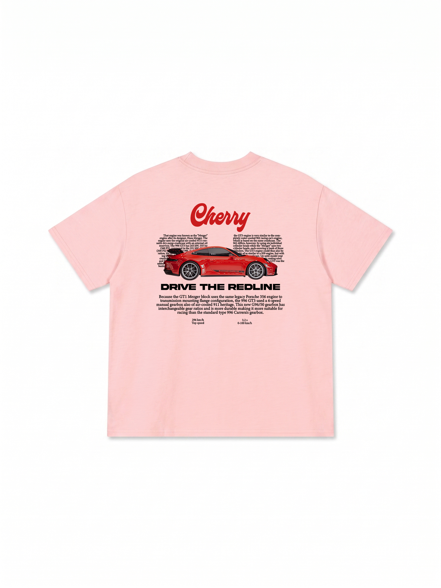 Áo Thun Relaxed Fit Red Cherry Mood