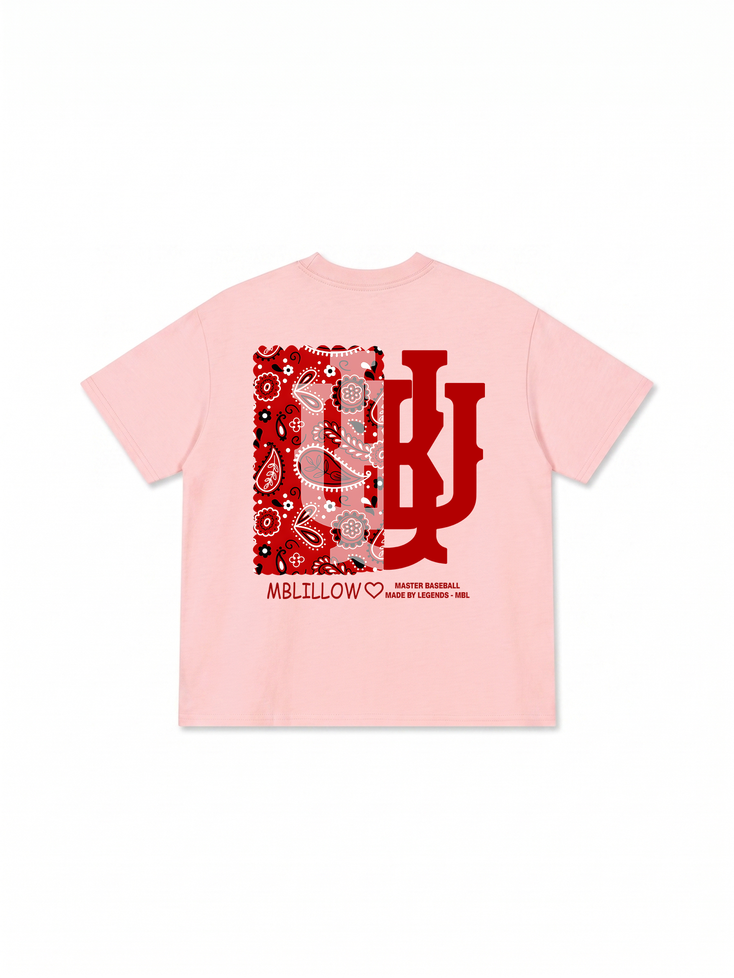 Áo Thun Relaxed Fit Master Baseball Red Bandana