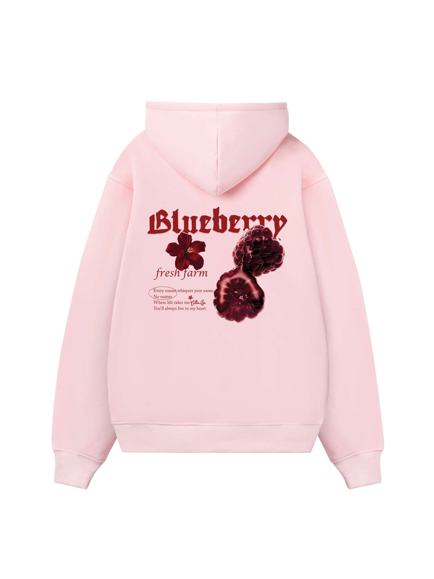 Tropical Blue Berry Hoodie