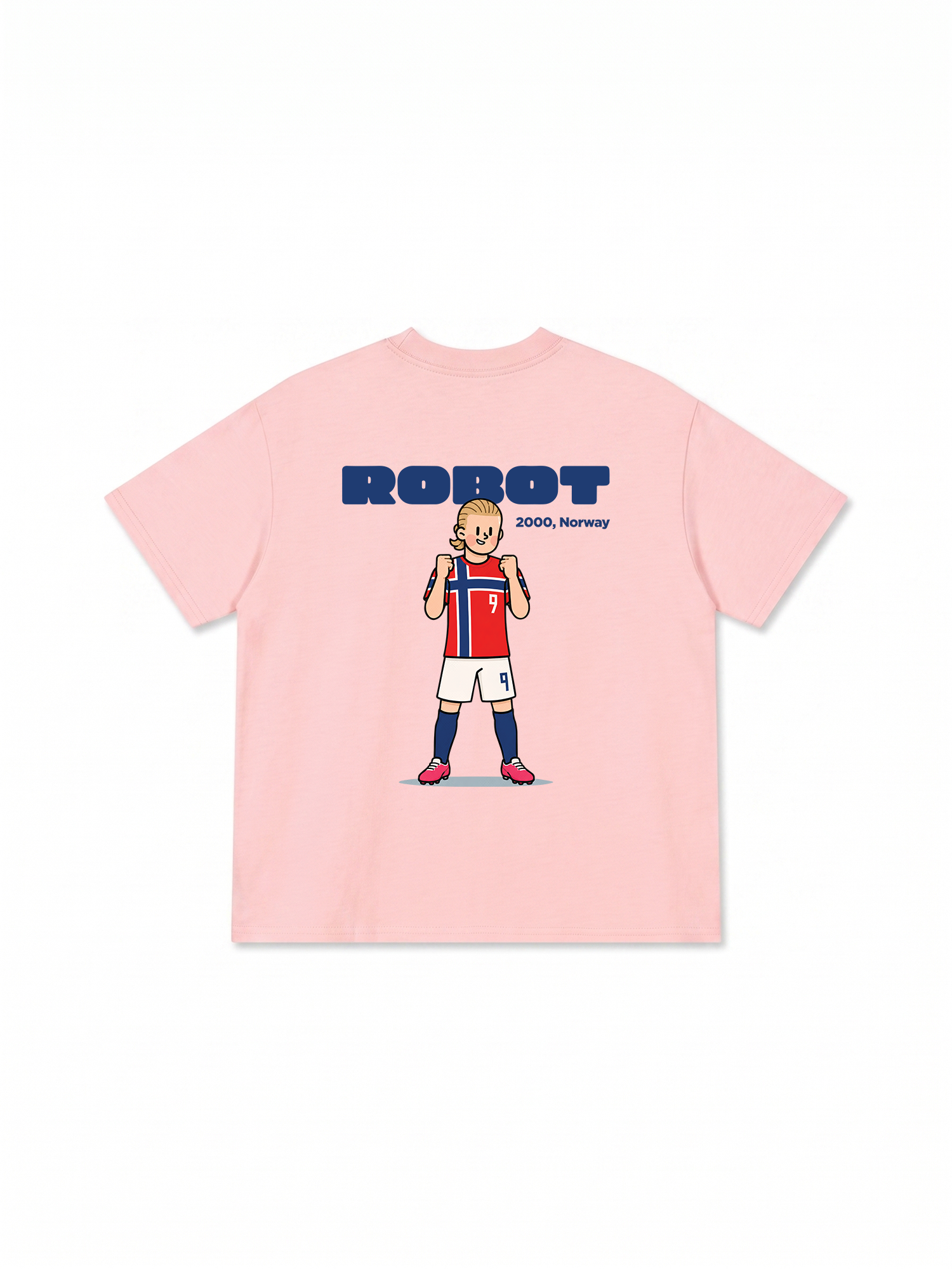 Áo Thun Relaxed Fit Soccer 9 Robot