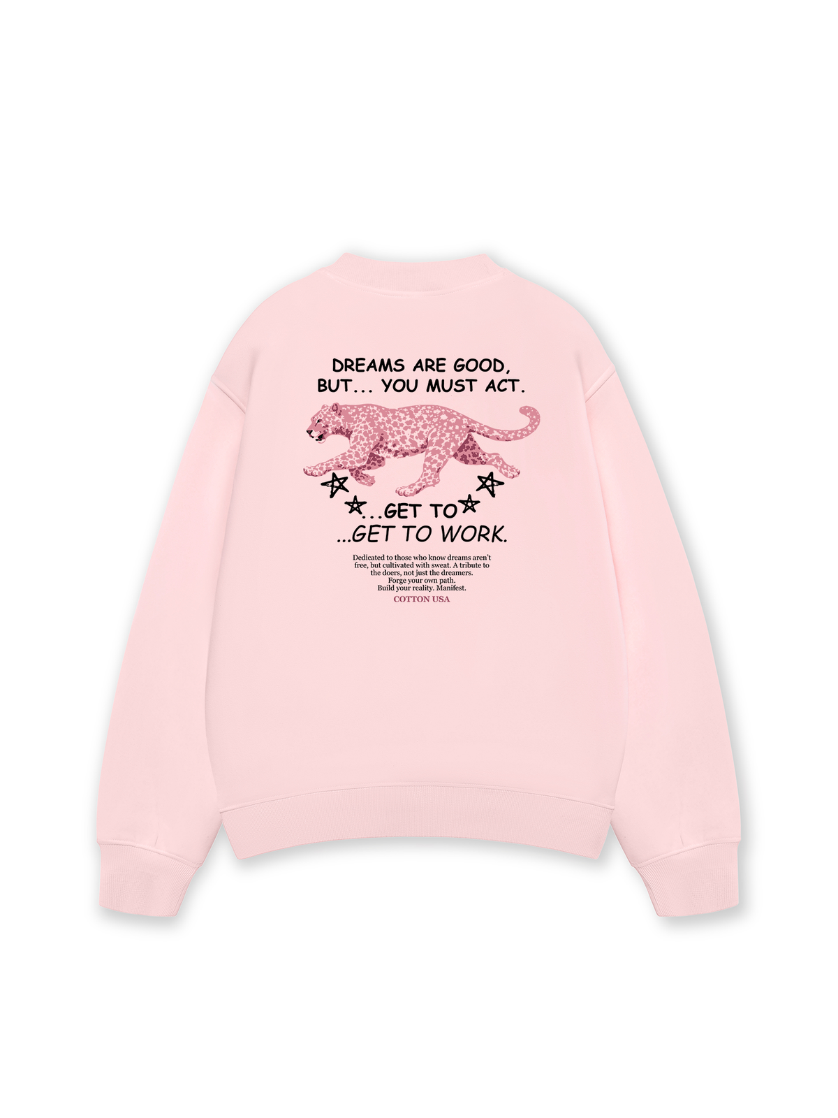 Áo Sweater Nỉ Hai Da Urban Leopard Pinkpanther