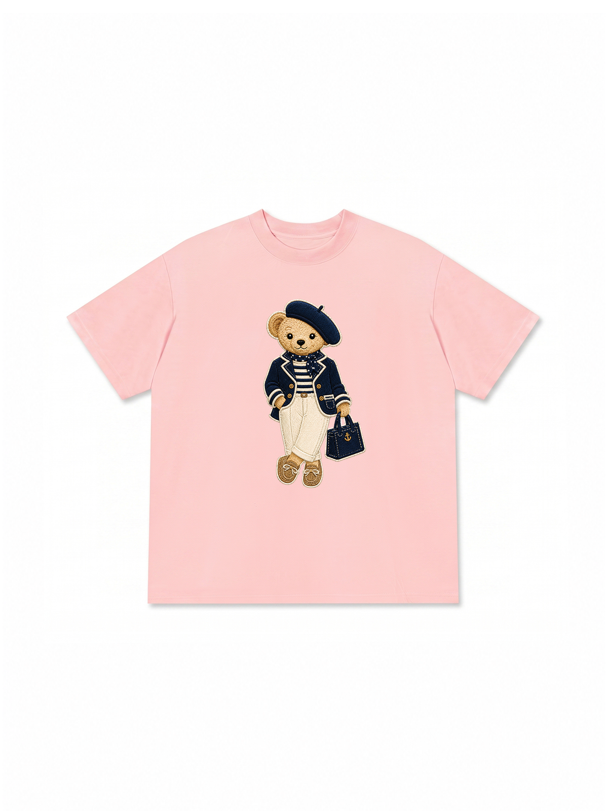 Áo Thun Relaxed Fit  Cute Bear Girrl