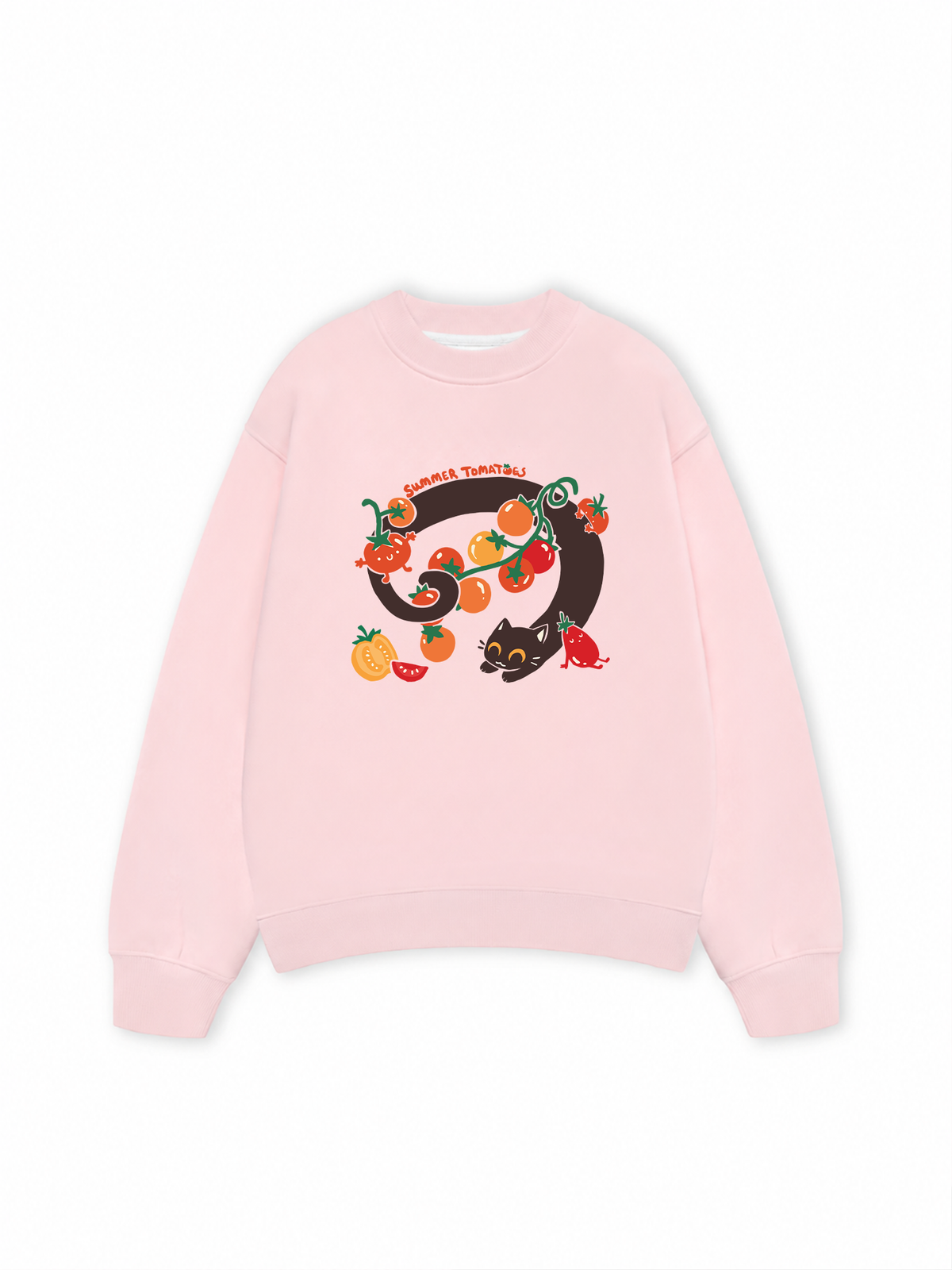 Áo Sweater Nỉ Hai Da Yummy Mood Summer Tomatoes