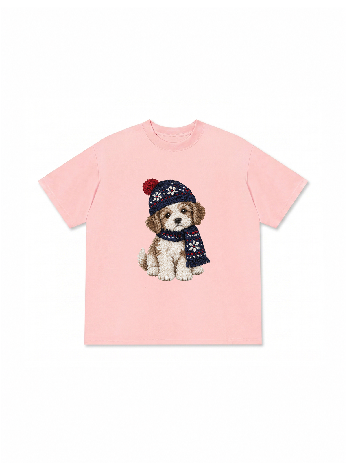 Áo Thun Relaxed Fit Winter Pup