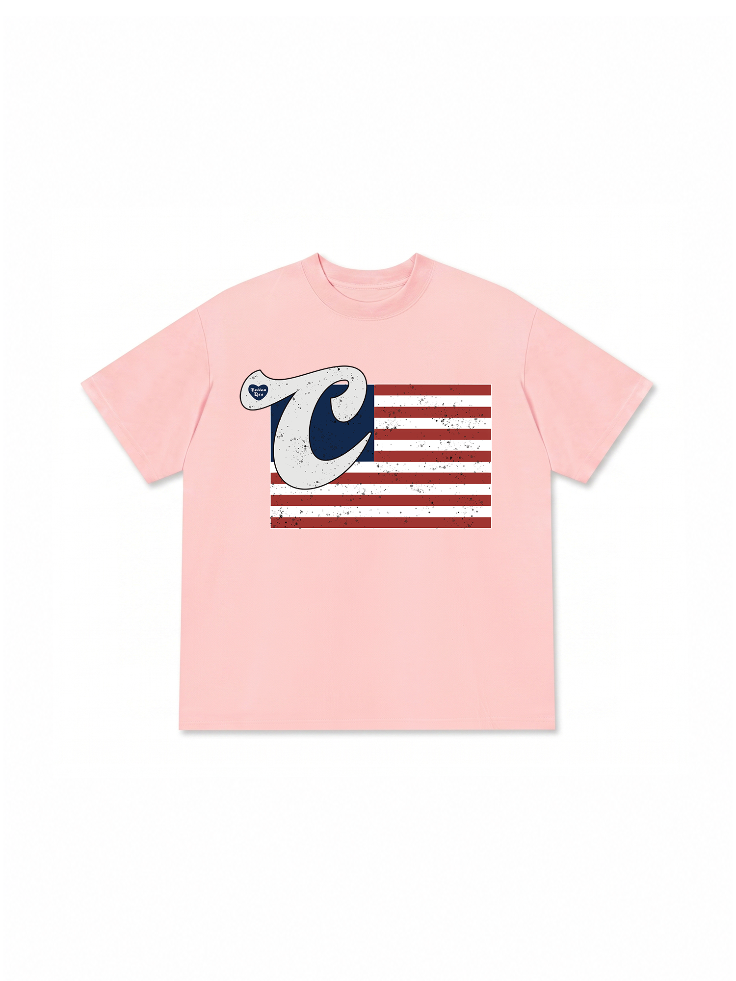 Áo Thun Relaxed Fit USA Vintage Flag