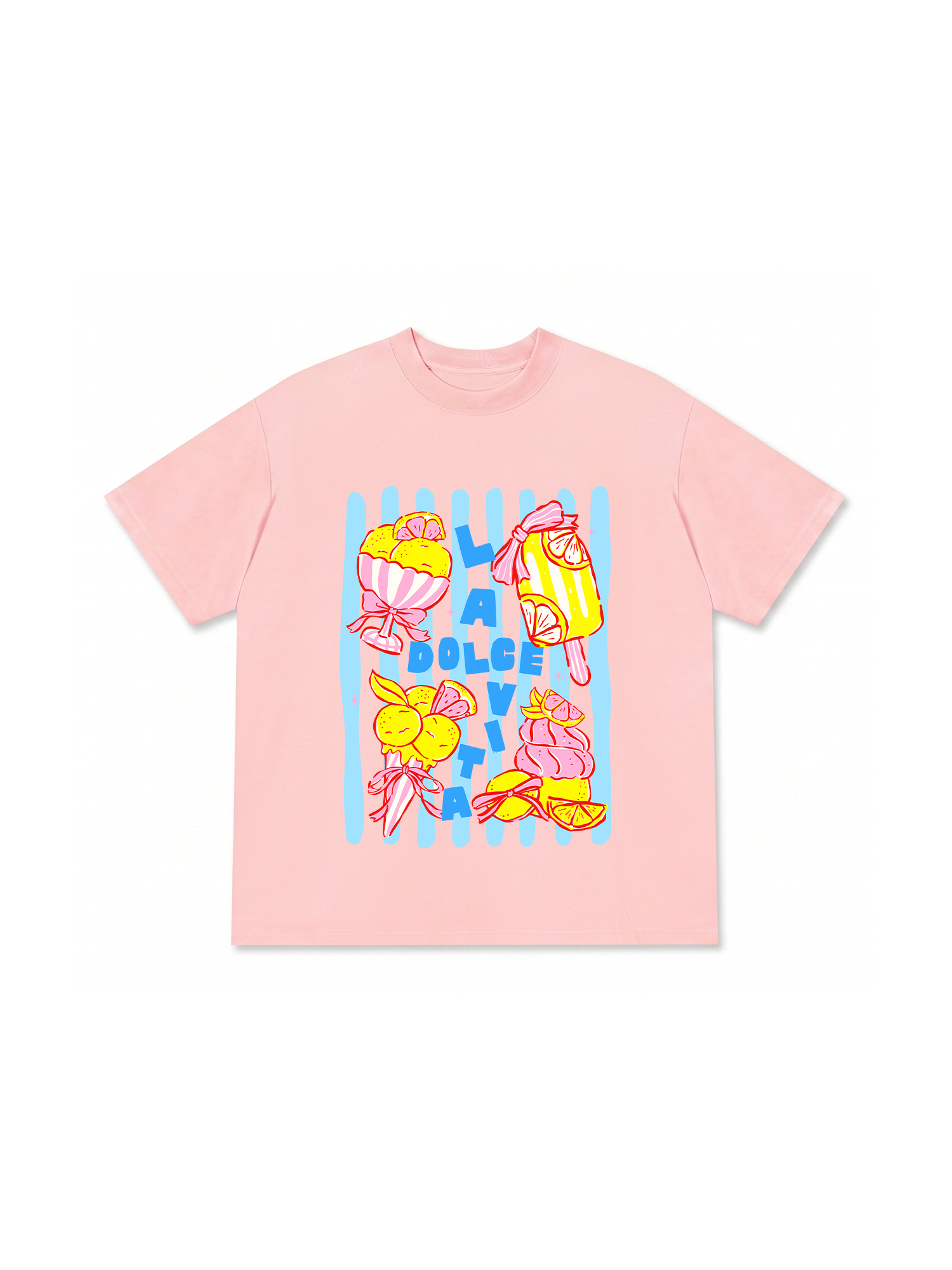 Áo Thun Relaxed Fit Lime Cream