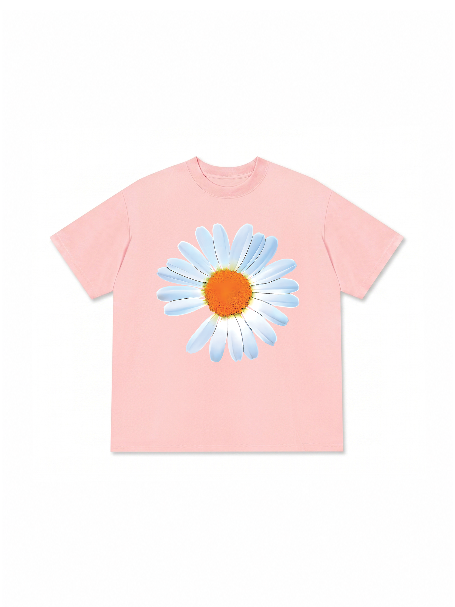 Áo Thun Relaxed Fit Floral Design For VIP Daisy Flower