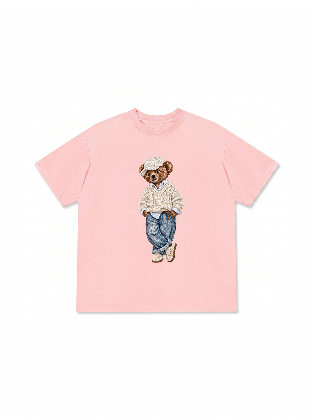 Áo Thun Relaxed Fit  Bear Daily Outfit