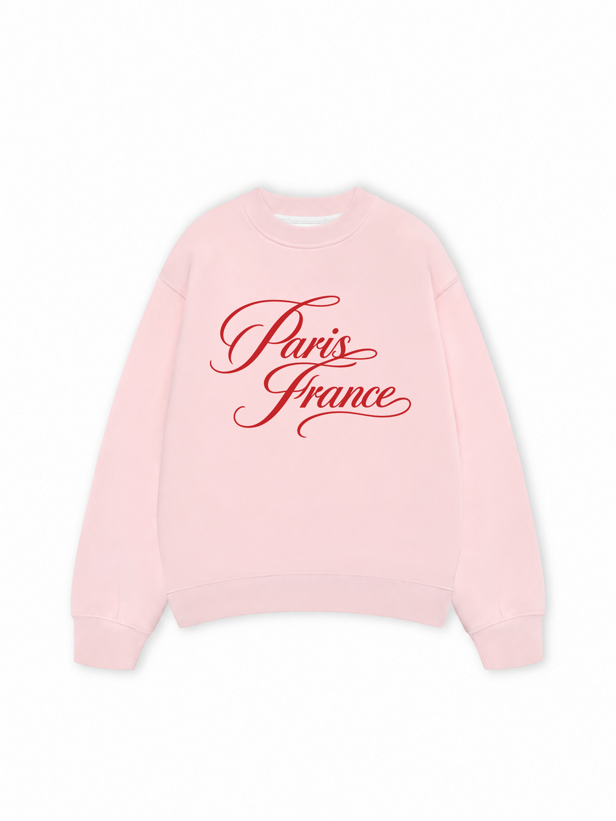 Áo Sweater Nỉ Hai Da  Red Paris France