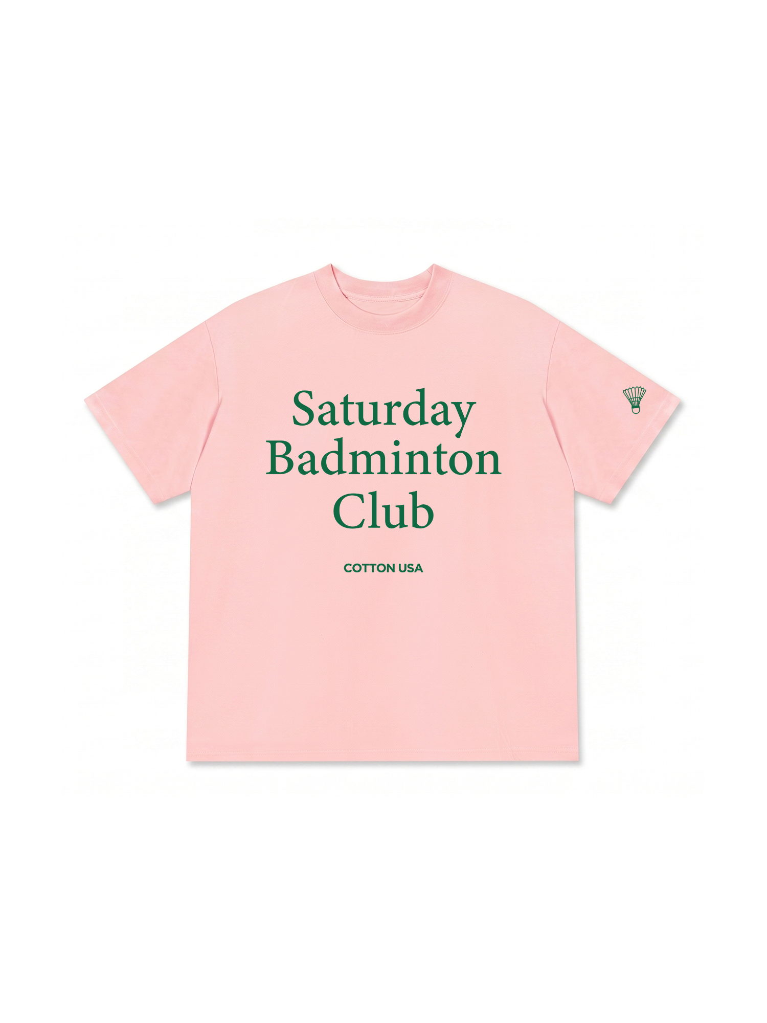 Áo Thun Relaxed Fit Saturday Badminton Club