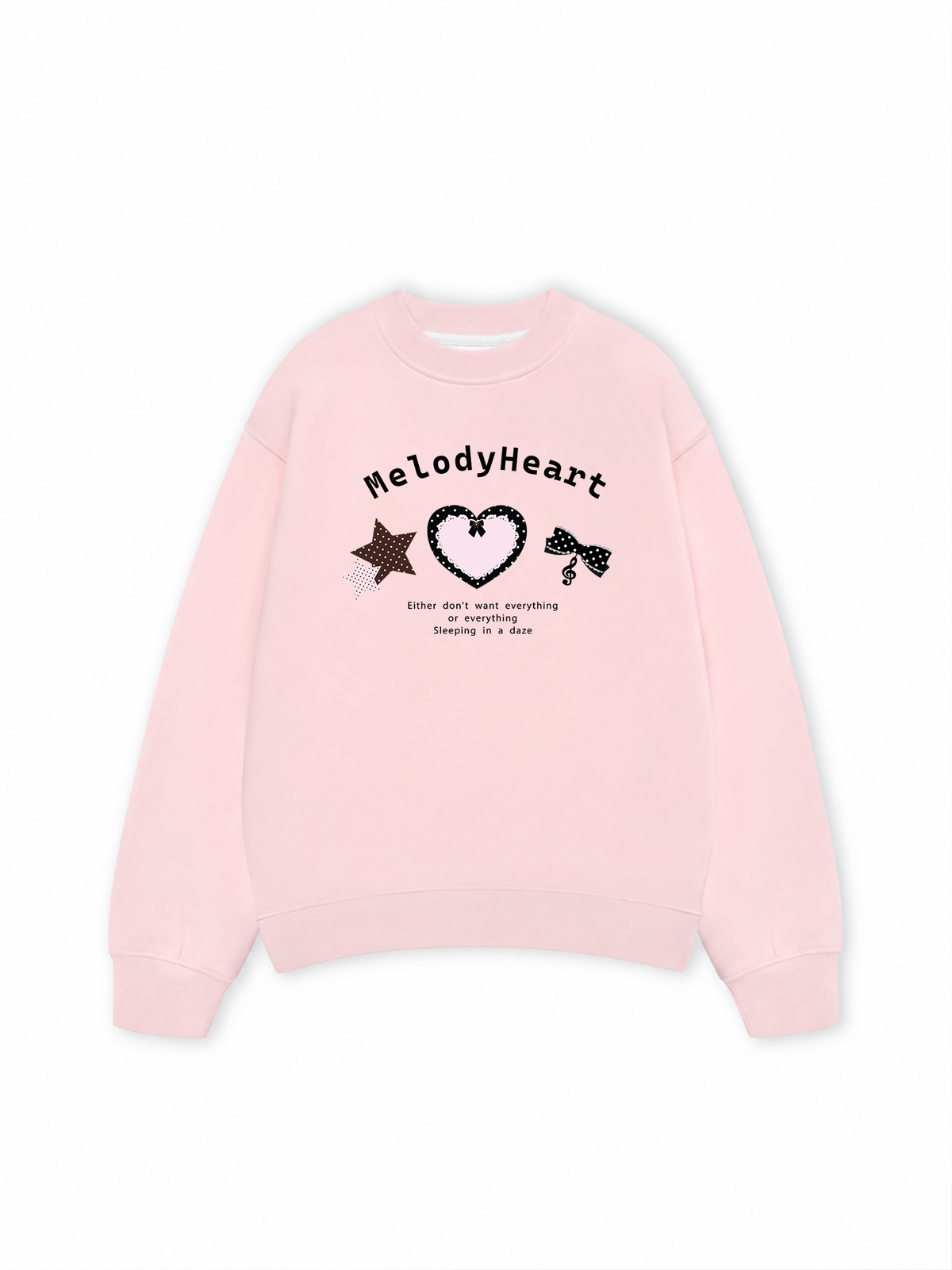 Áo Sweater Nỉ Hai Da Dotty Mood Cherry Diary
