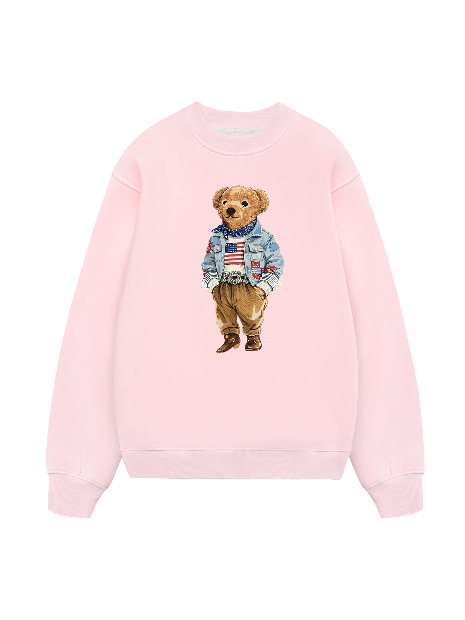Cowboy Bear  Sweater