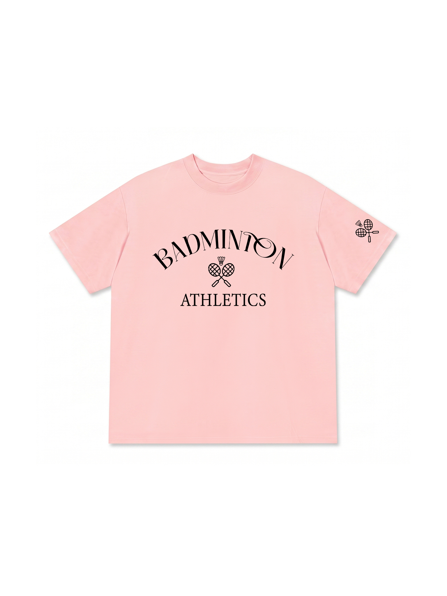 Áo Thun Relaxed Fit Badminton Athletics