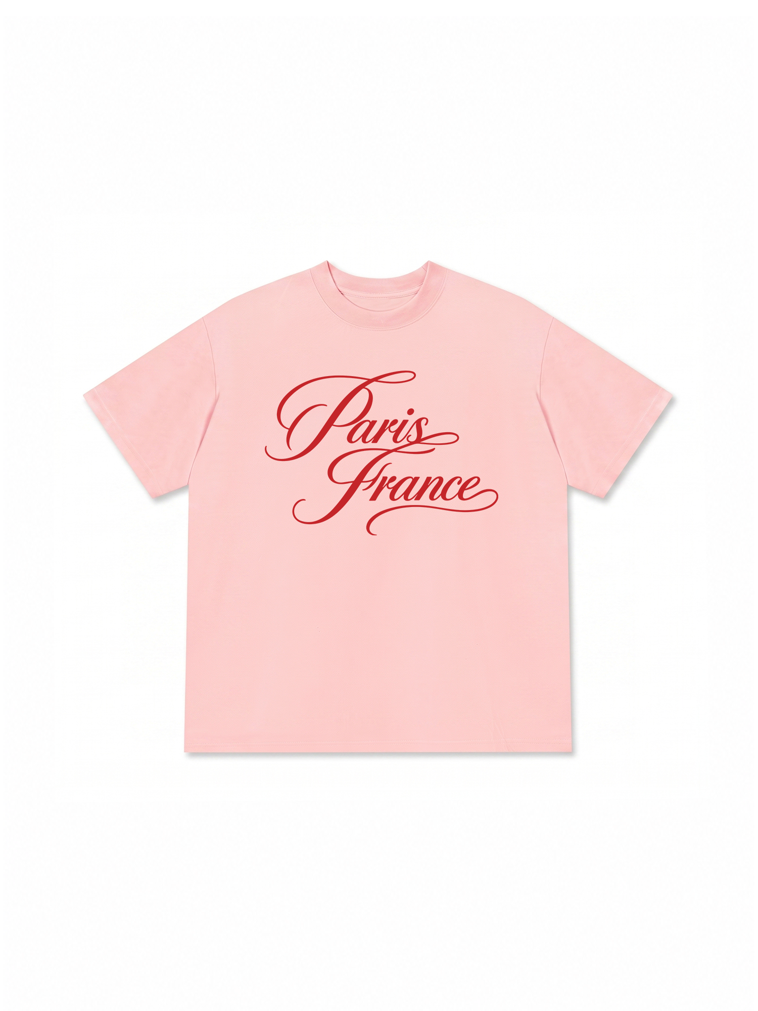 Áo Thun Relaxed Fit  Red Paris France