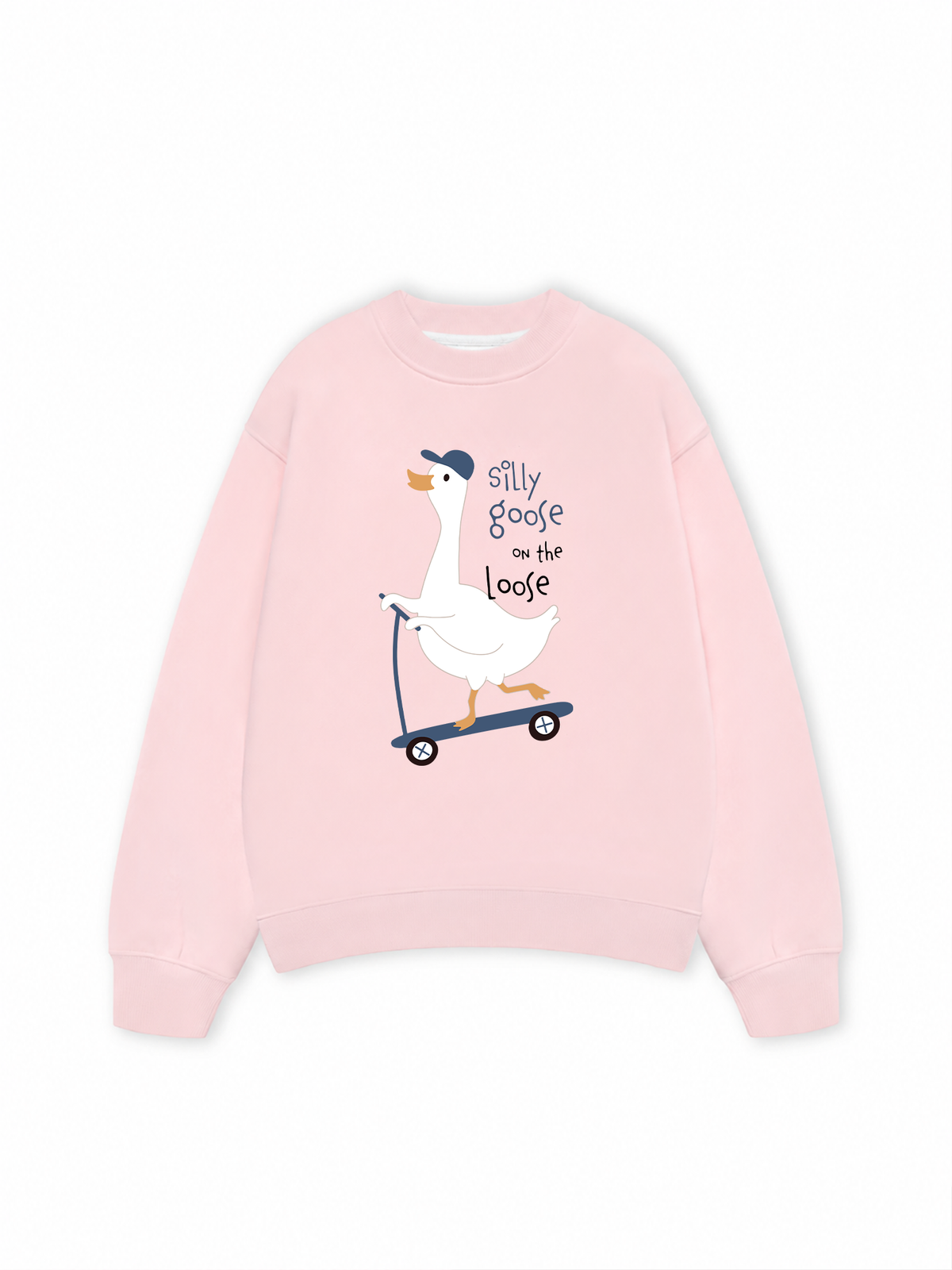 Áo Sweater Nỉ Hai Da Farm Silly Goose On The Loose