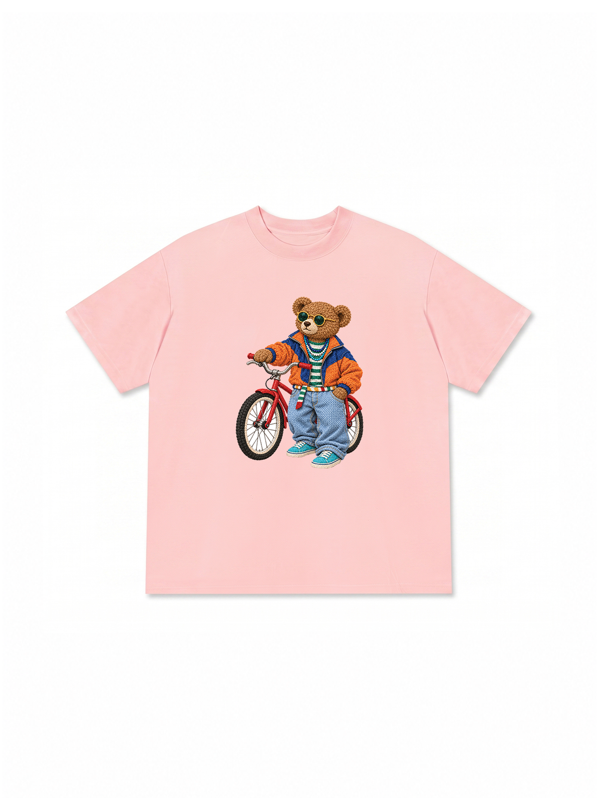 Áo Thun Relaxed Fit Bear Cycling