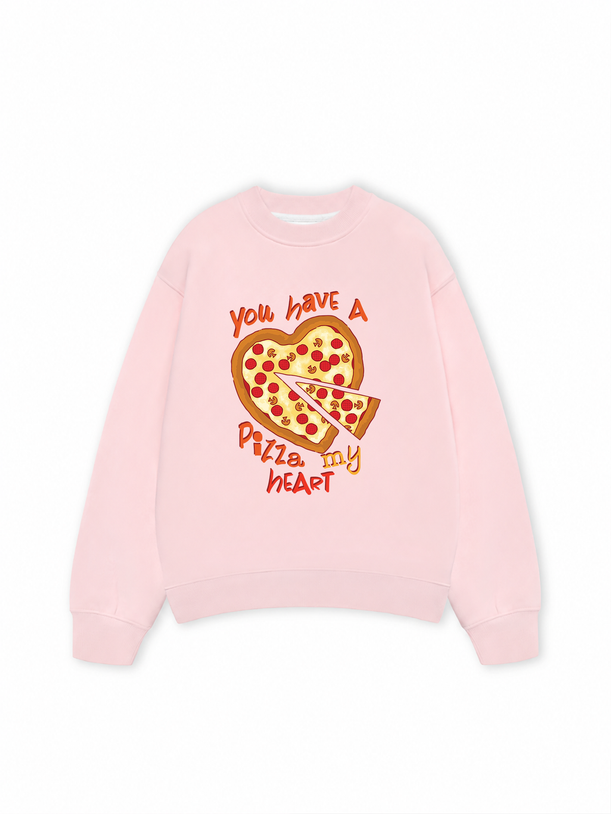 Áo Sweater Nỉ Hai Da Yumy Mood You Have A Pizza