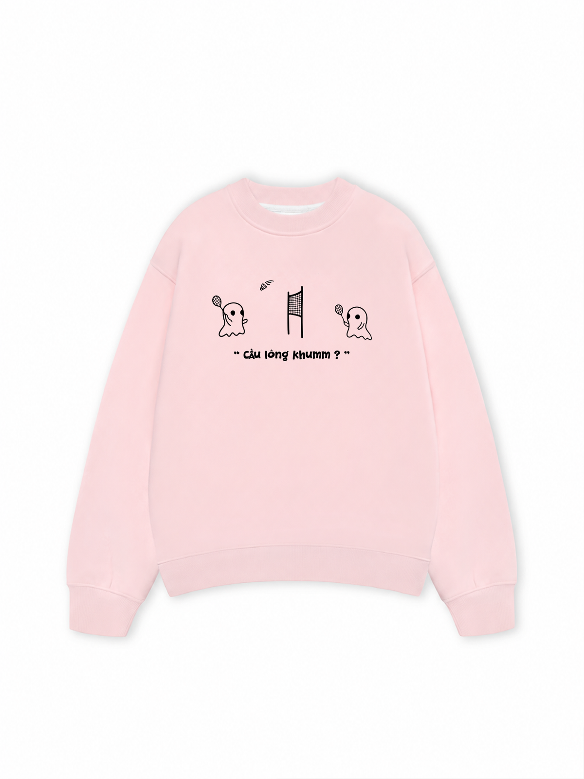 Áo Sweater Nỉ Hai Da Badminton