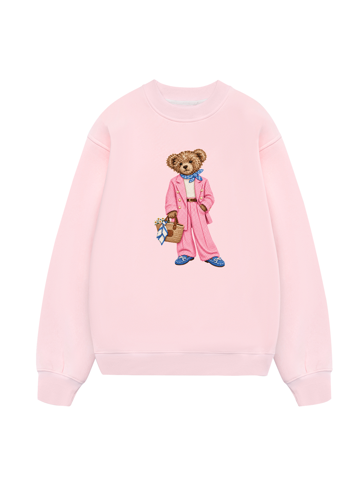 Bear Pink Vest Sweater
