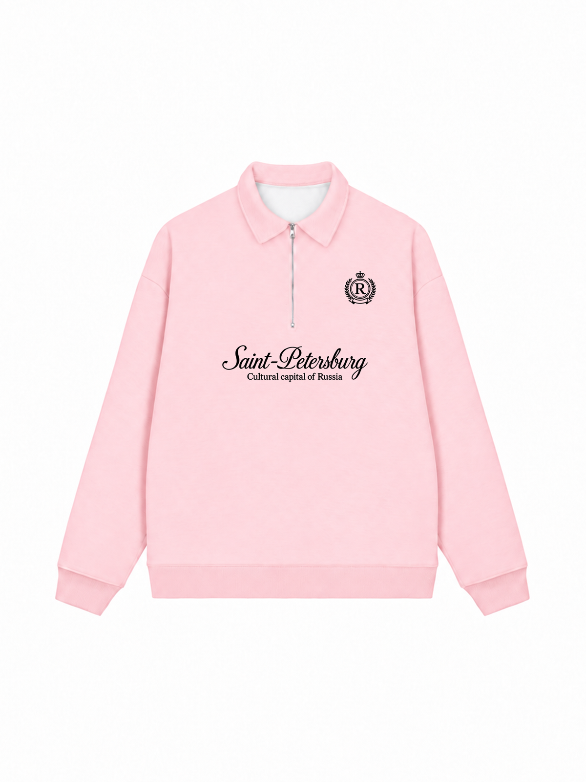Áo Sweater Polo Nỉ Hai Da  Saint Petersburg