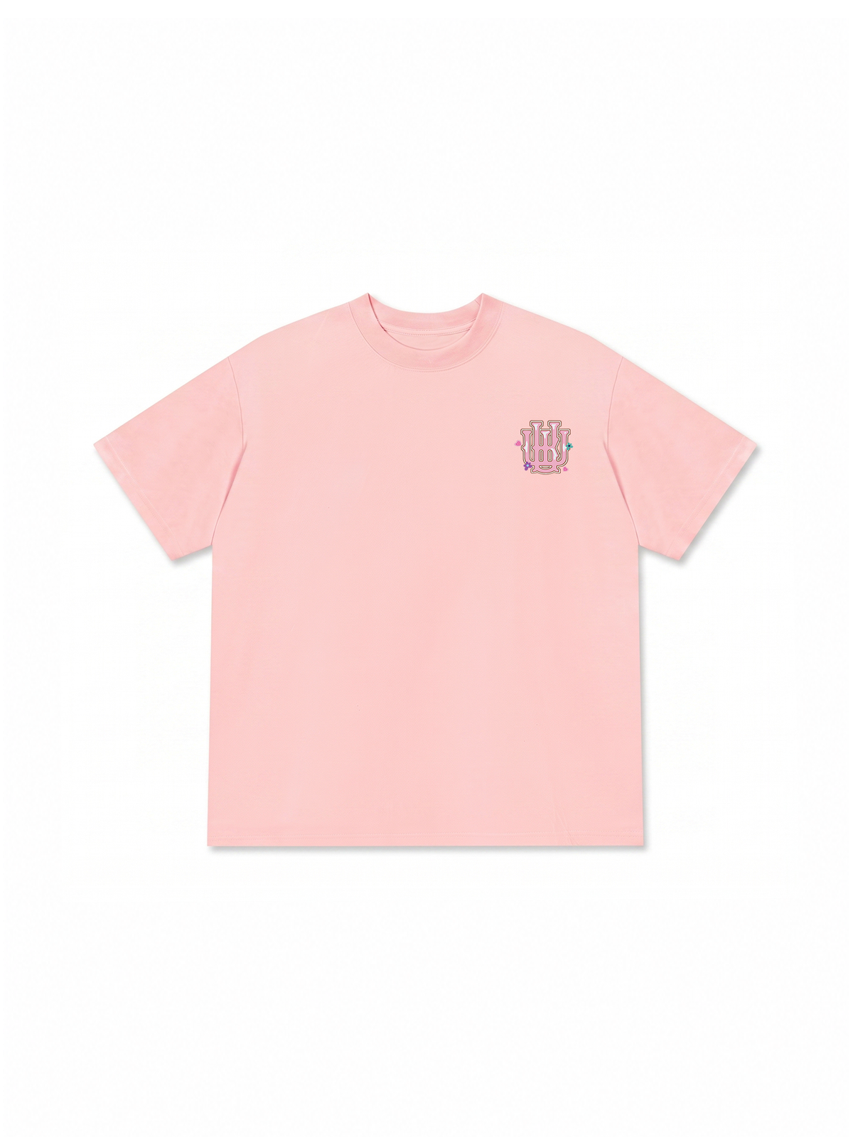 Áo Thun Relaxed Fit Master Baseball Pink Bloom