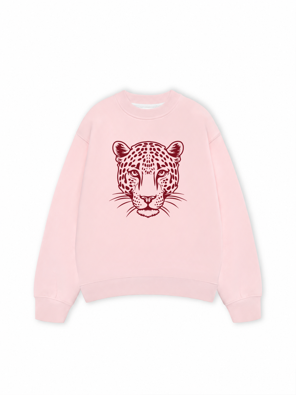 Áo Sweater Nỉ Hai Da Urban Leopard Feline Face