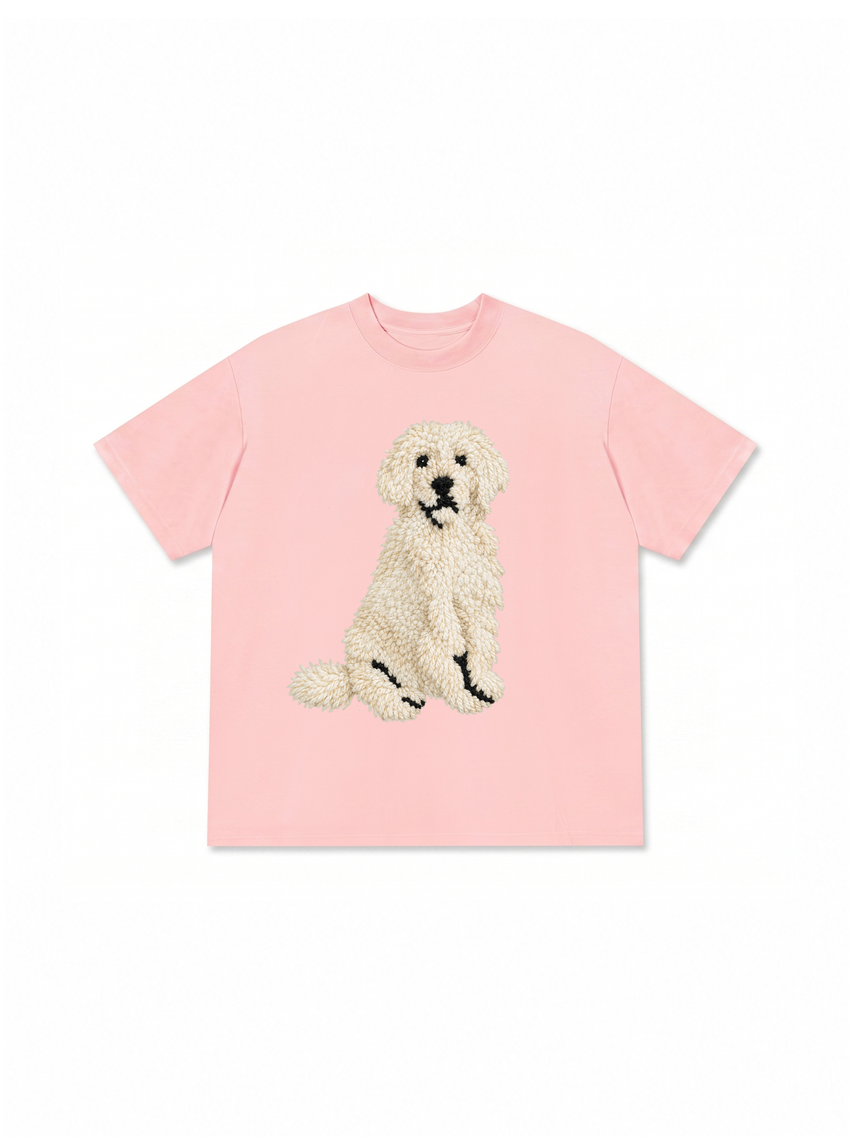 Áo Thun Relaxed Fit White Puppy