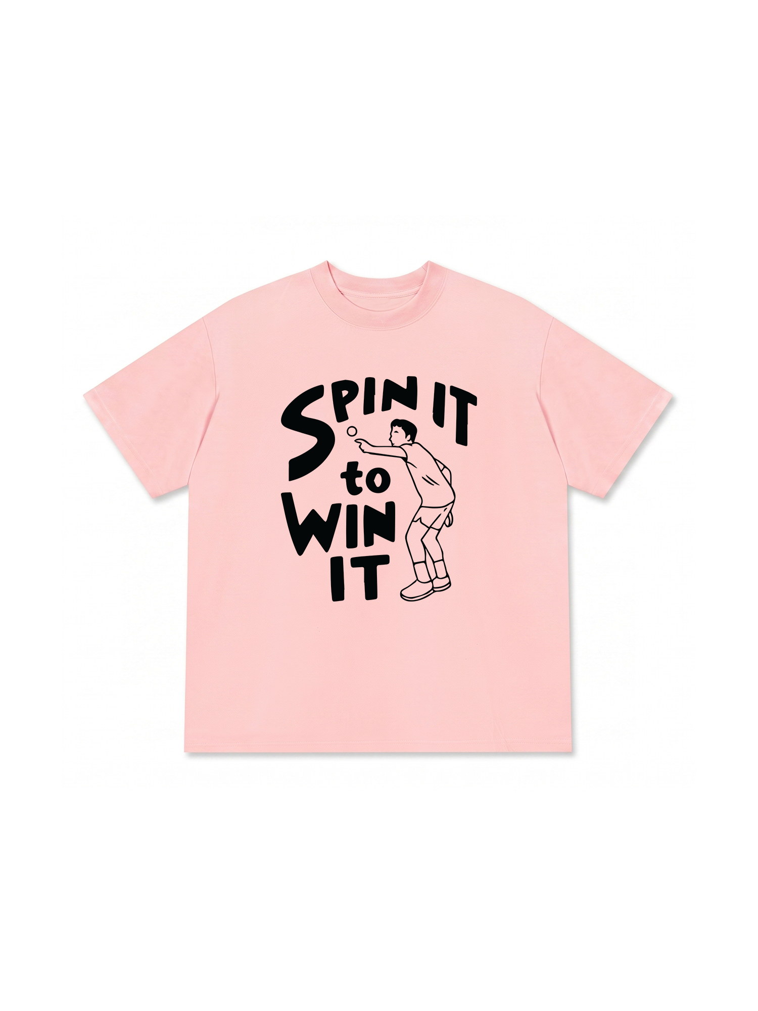 Áo Thun Relaxed Fit Spin To Win