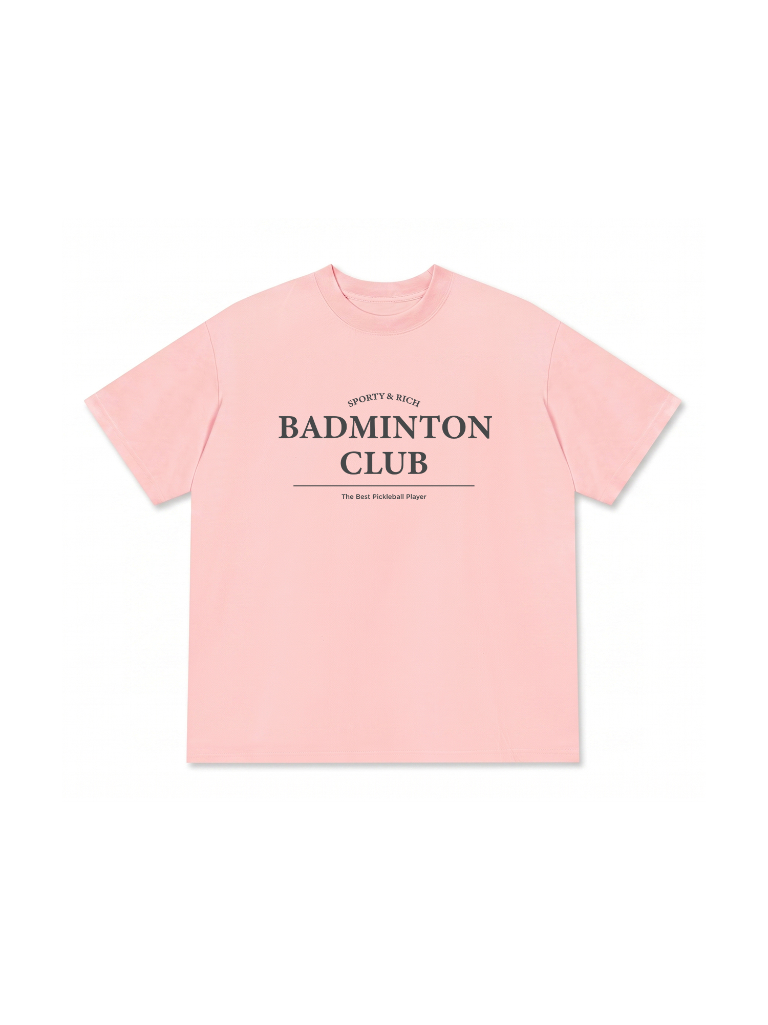 Áo Thun Relaxed Fit Sporty&Rich Badminton Club