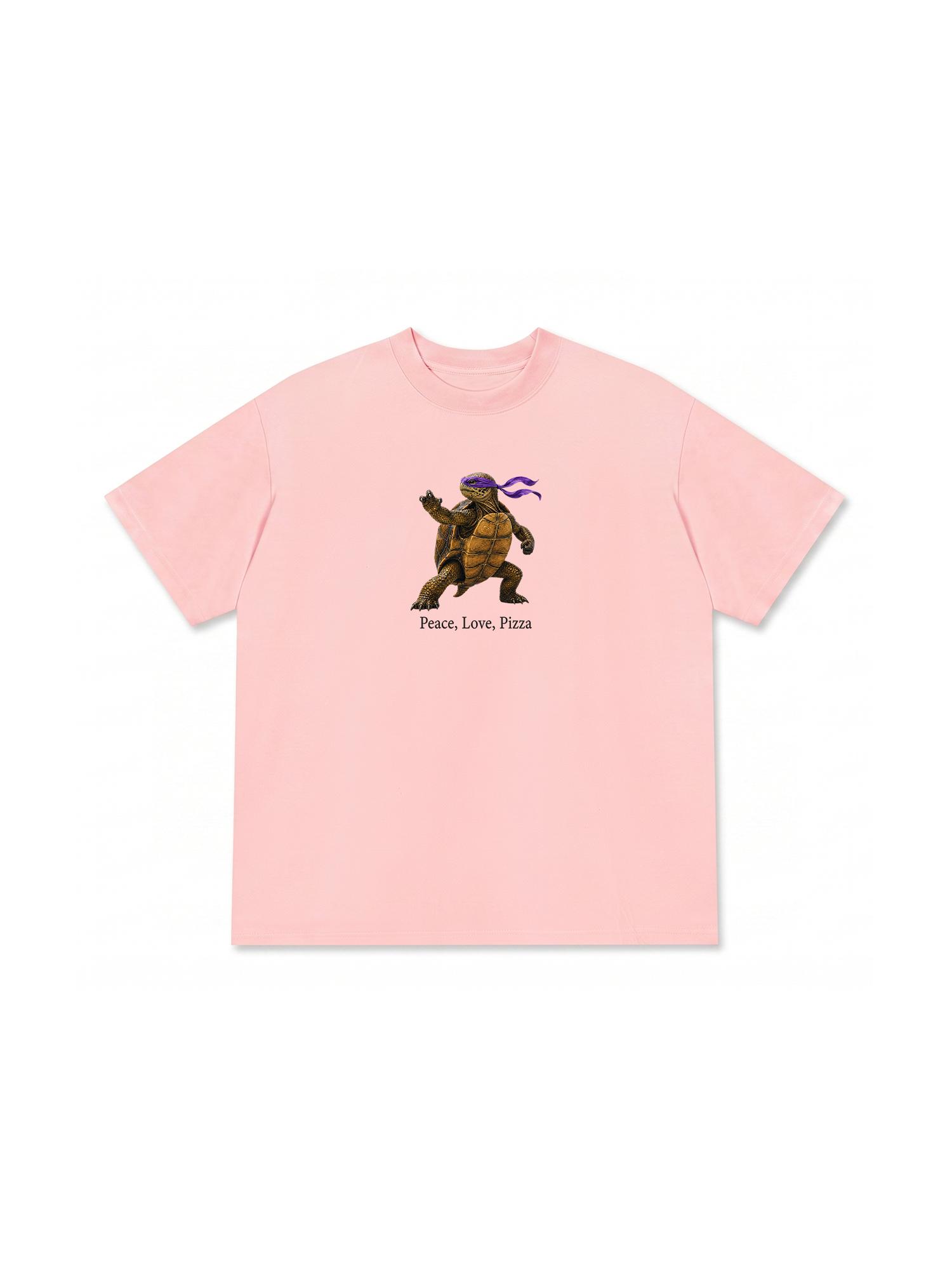 Áo Thun Relaxed Fit Purple Turtle
