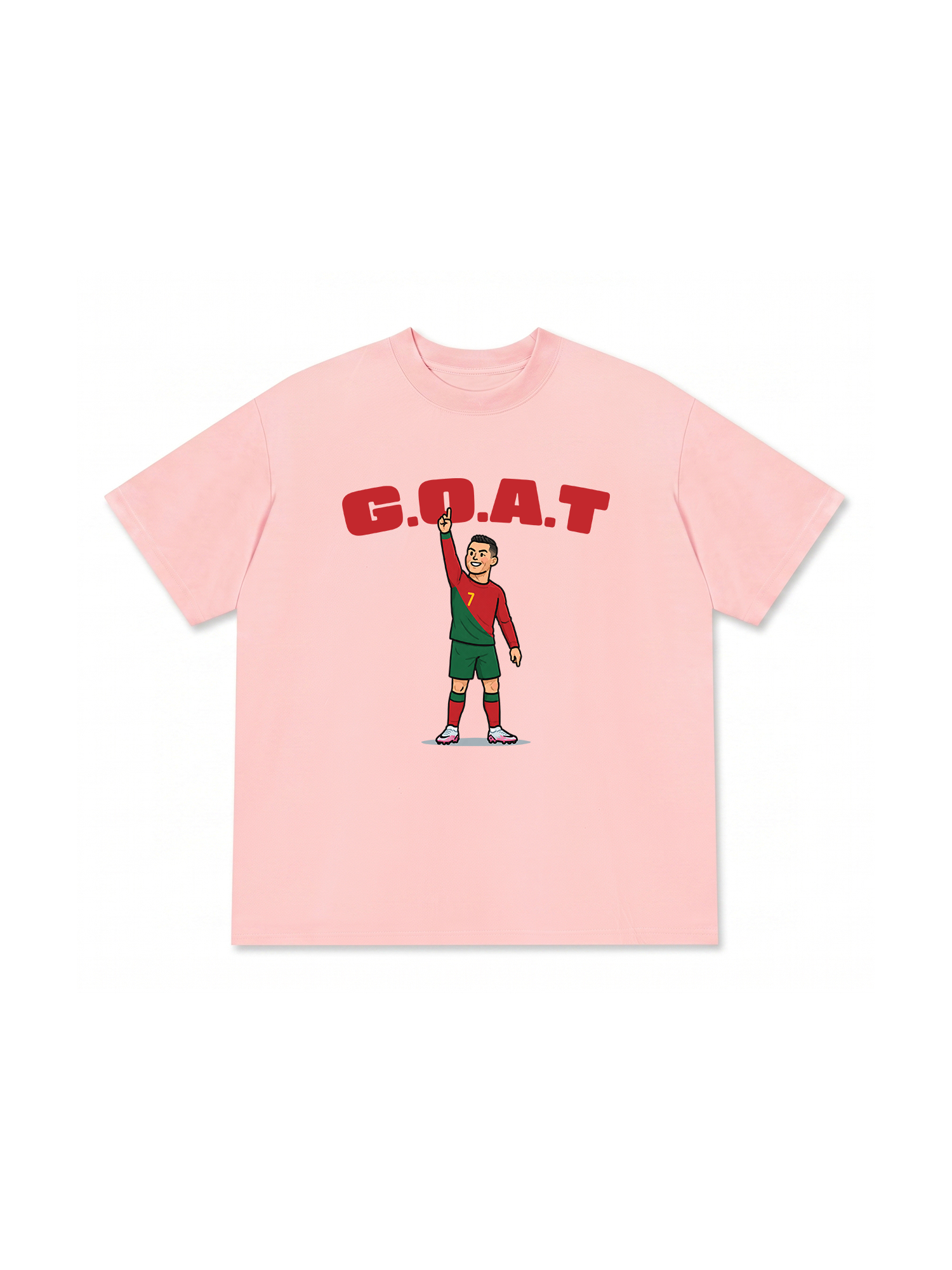 Áo Thun Relaxed Fit Soccer 7 G.O.A.T