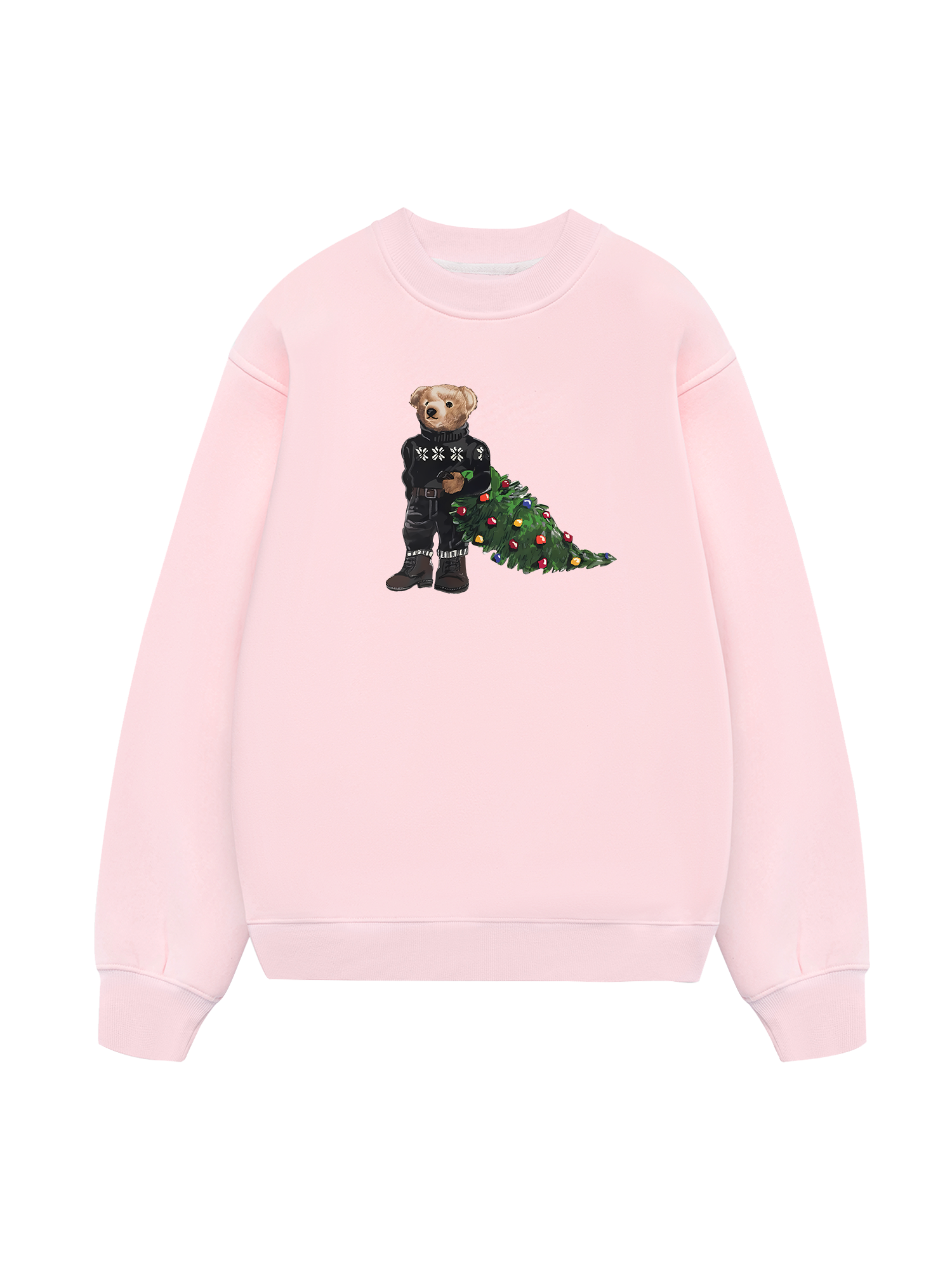 Bear With Xmas Tree Sweater
