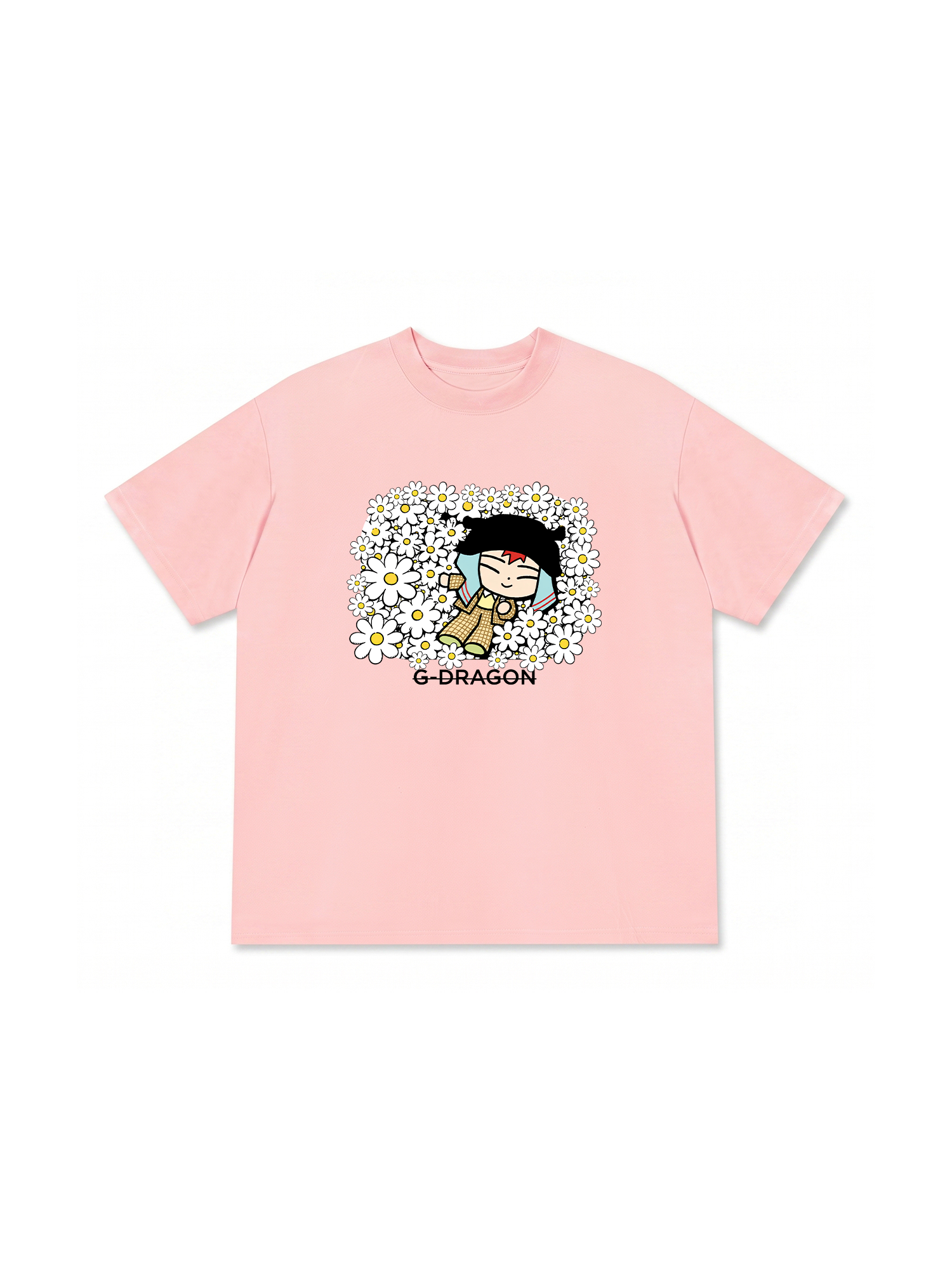 Áo Thun Relaxed Fit GD Daisy Flower