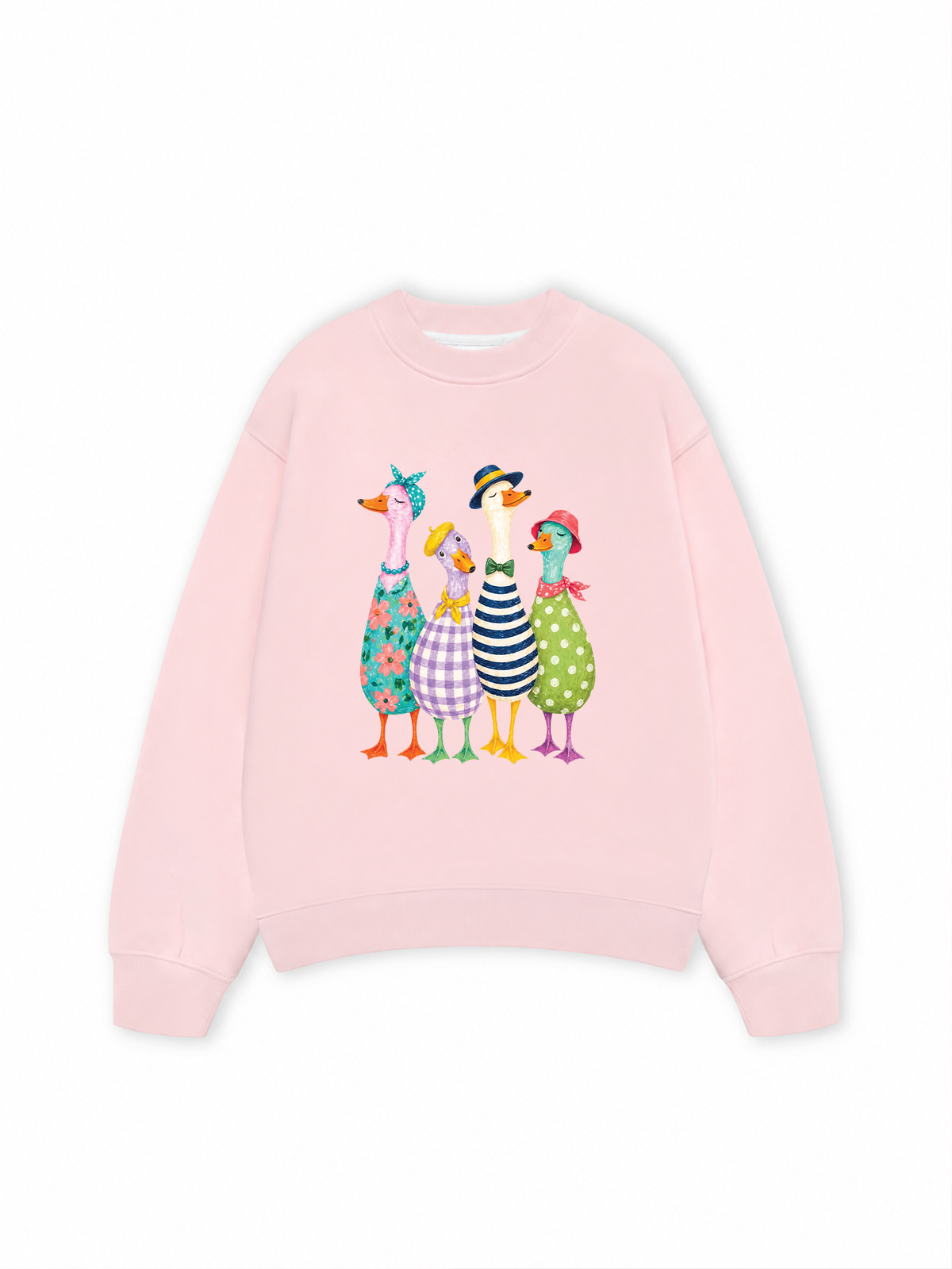 Áo Sweater Nỉ Hai Da Farm Duck Group