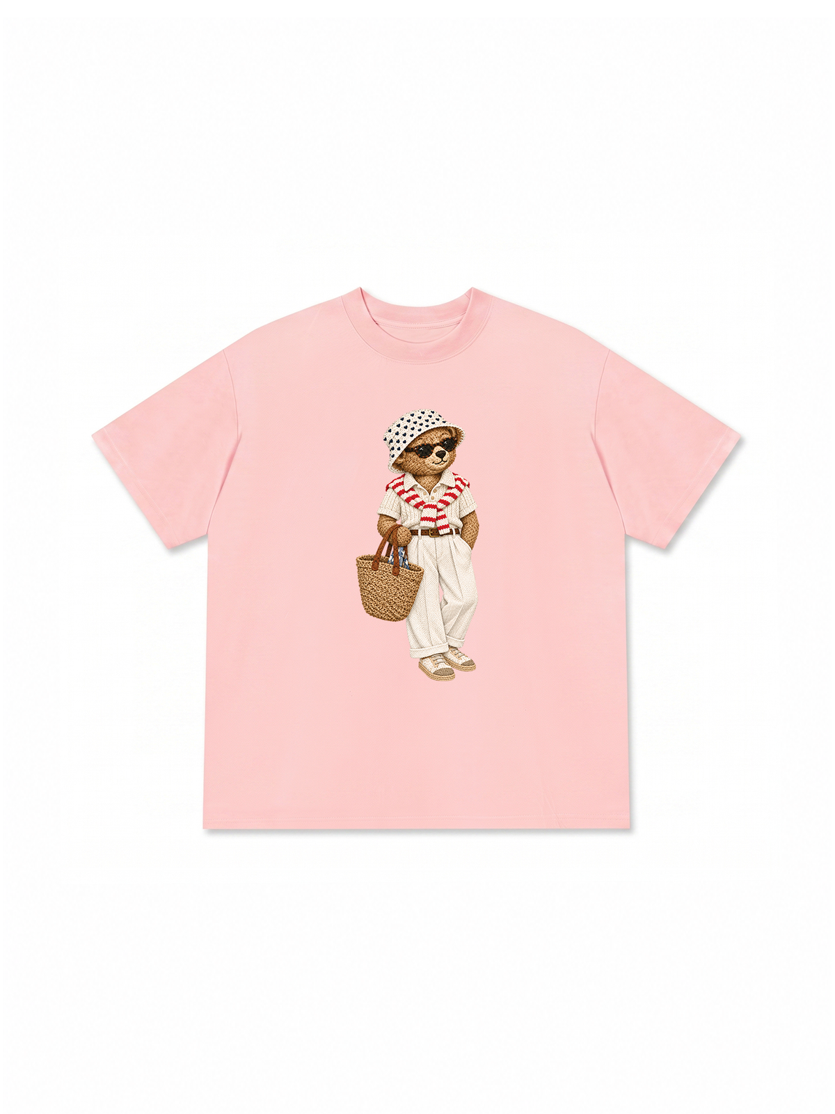 Áo Thun Relaxed Fit Bear Autumn Vibes