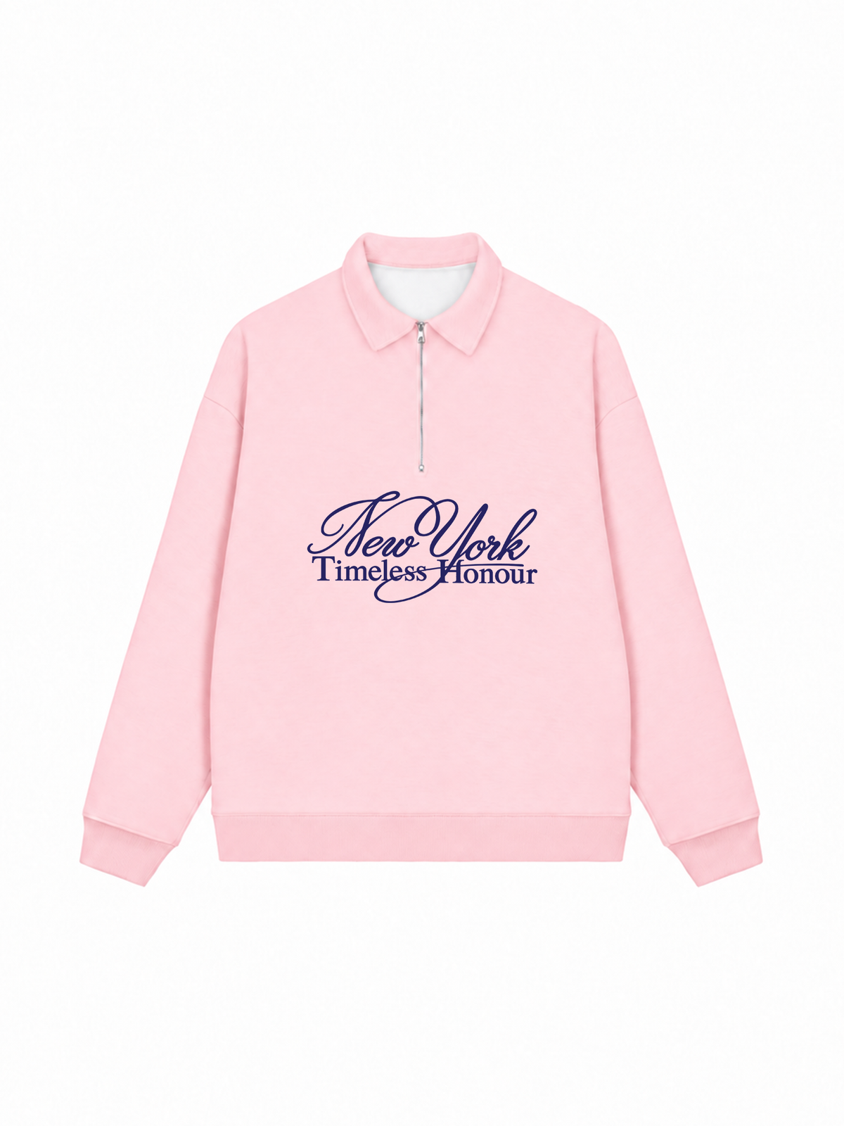 Áo Sweater Polo Nỉ Hai Da  New York Timeless Honour