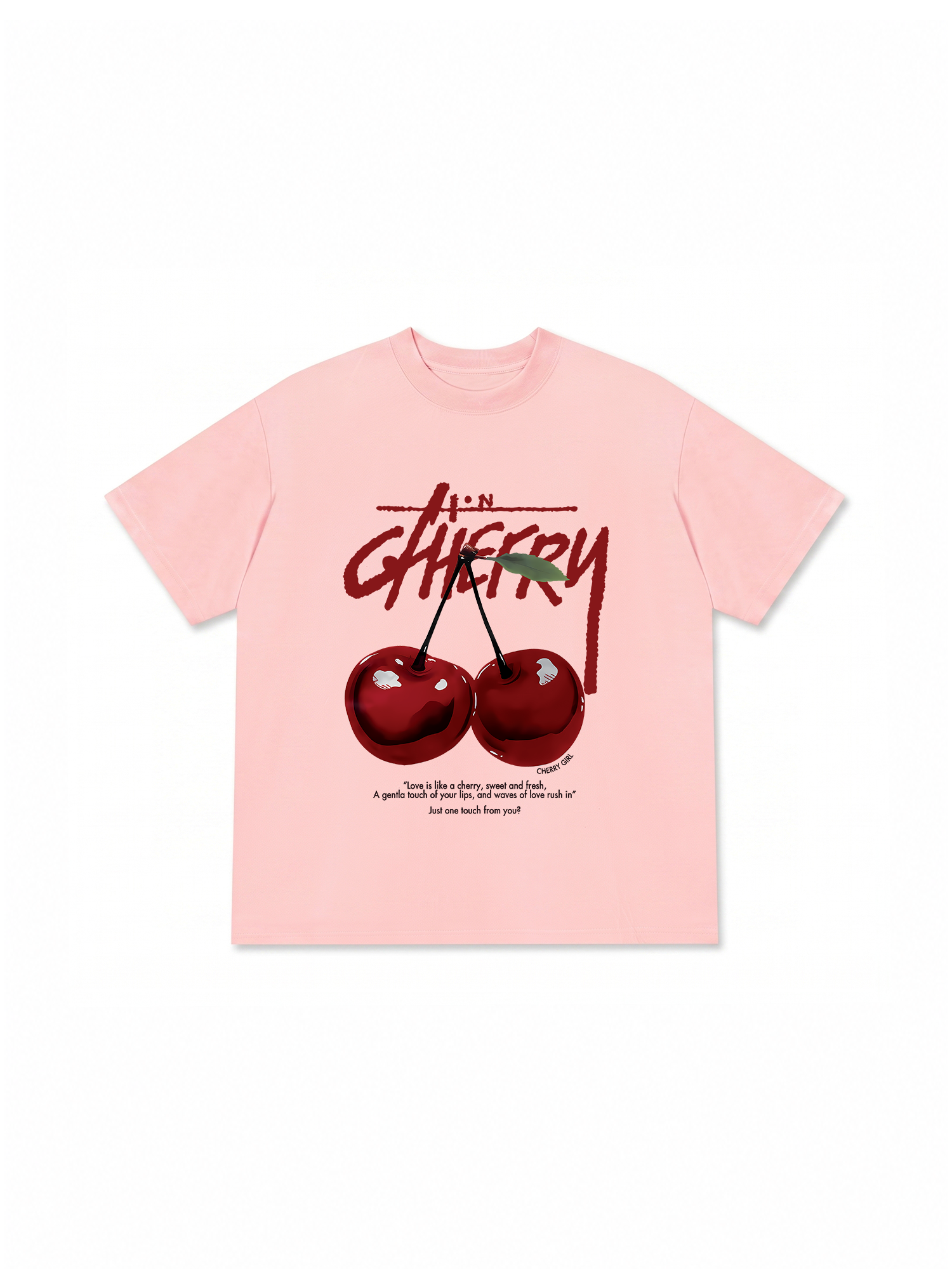 Áo Thun Relaxed Fit Cherry X Cotton USA Love