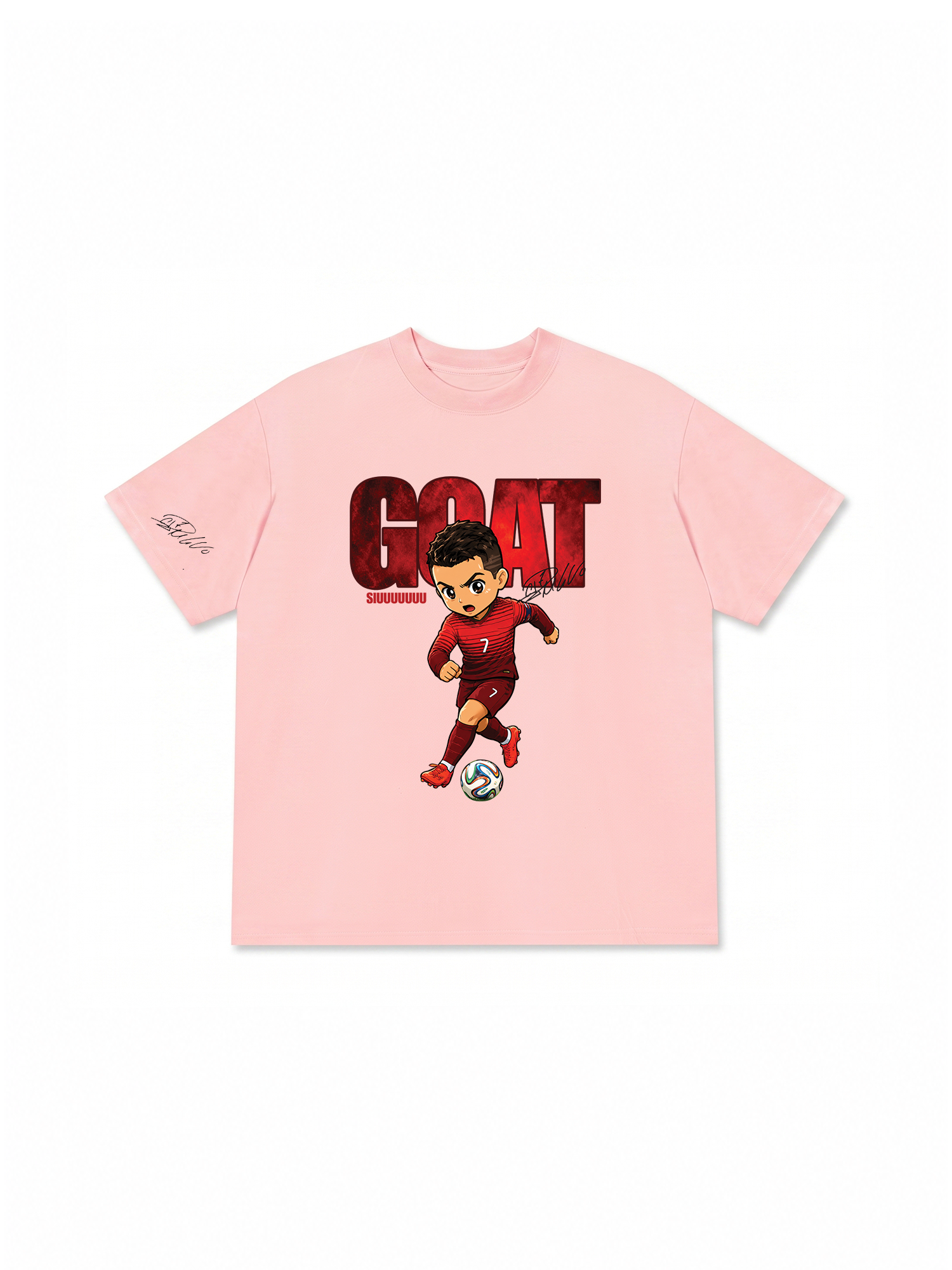 Áo Thun Relaxed Fit  Goat  SIUUUUU