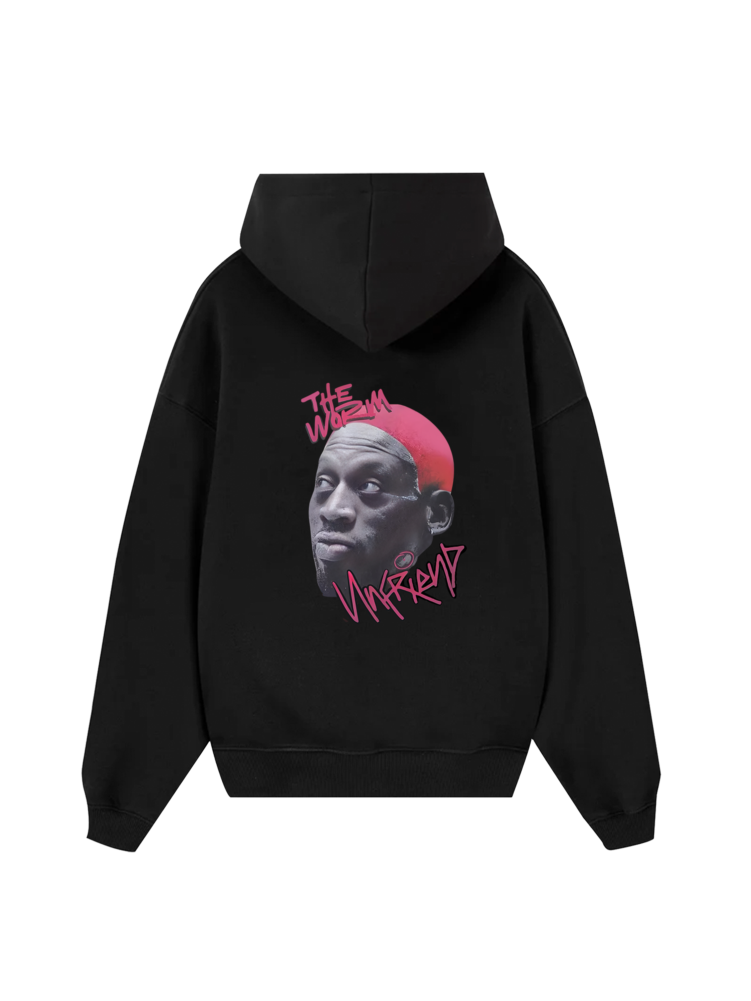 Hip Hop Streetwear Dennis Rodman Graphic Hoodie