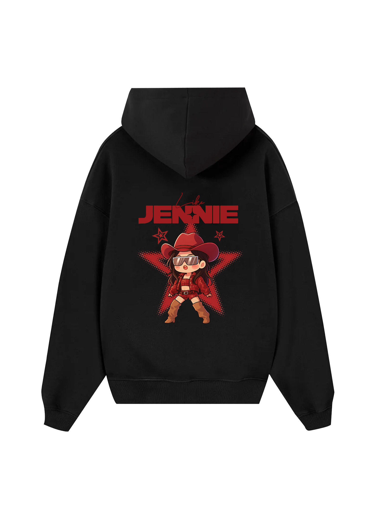 Black Pink Like Jenie Hoodie