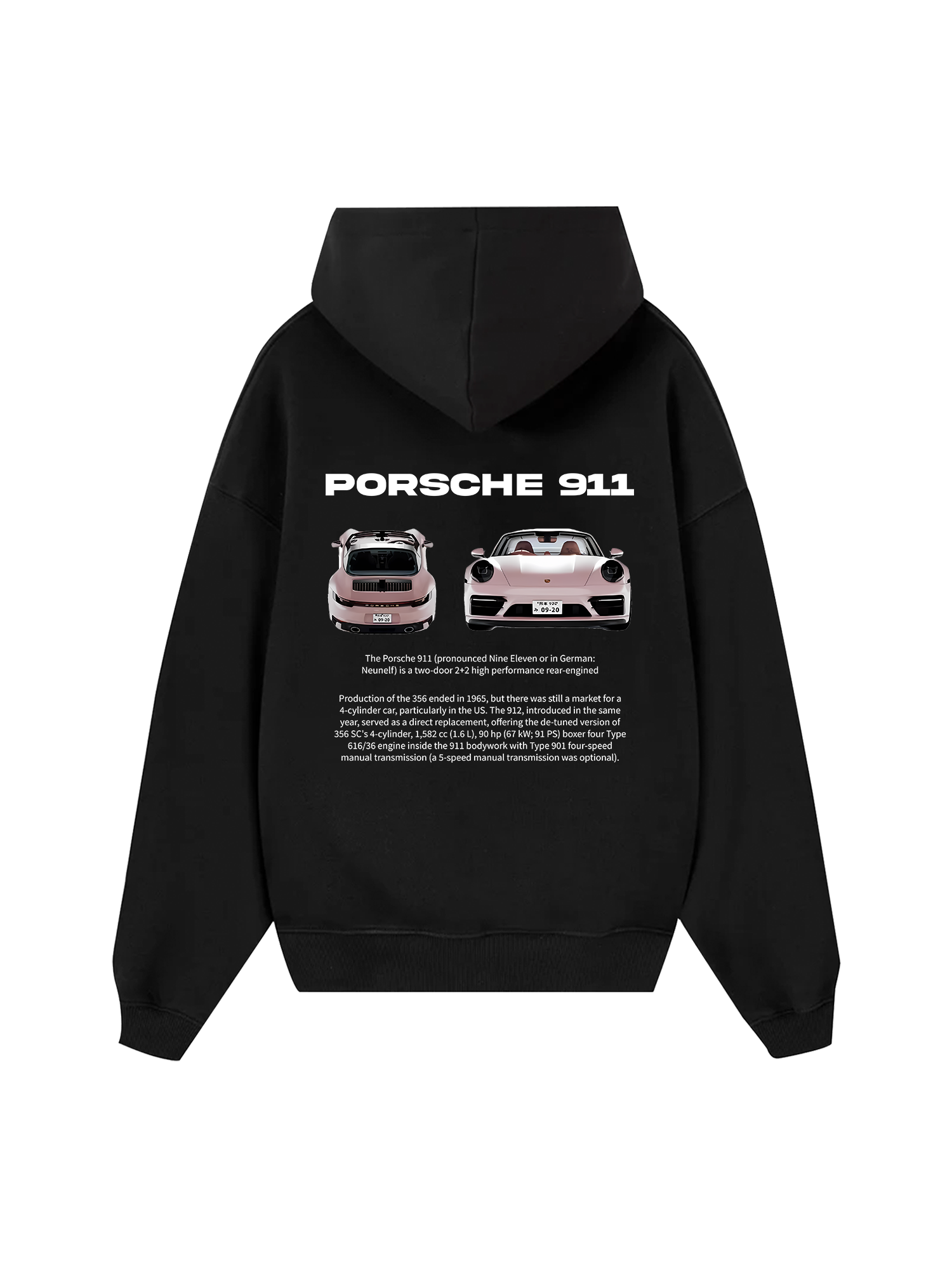 Porsche 911 Pear Pink Hoodie