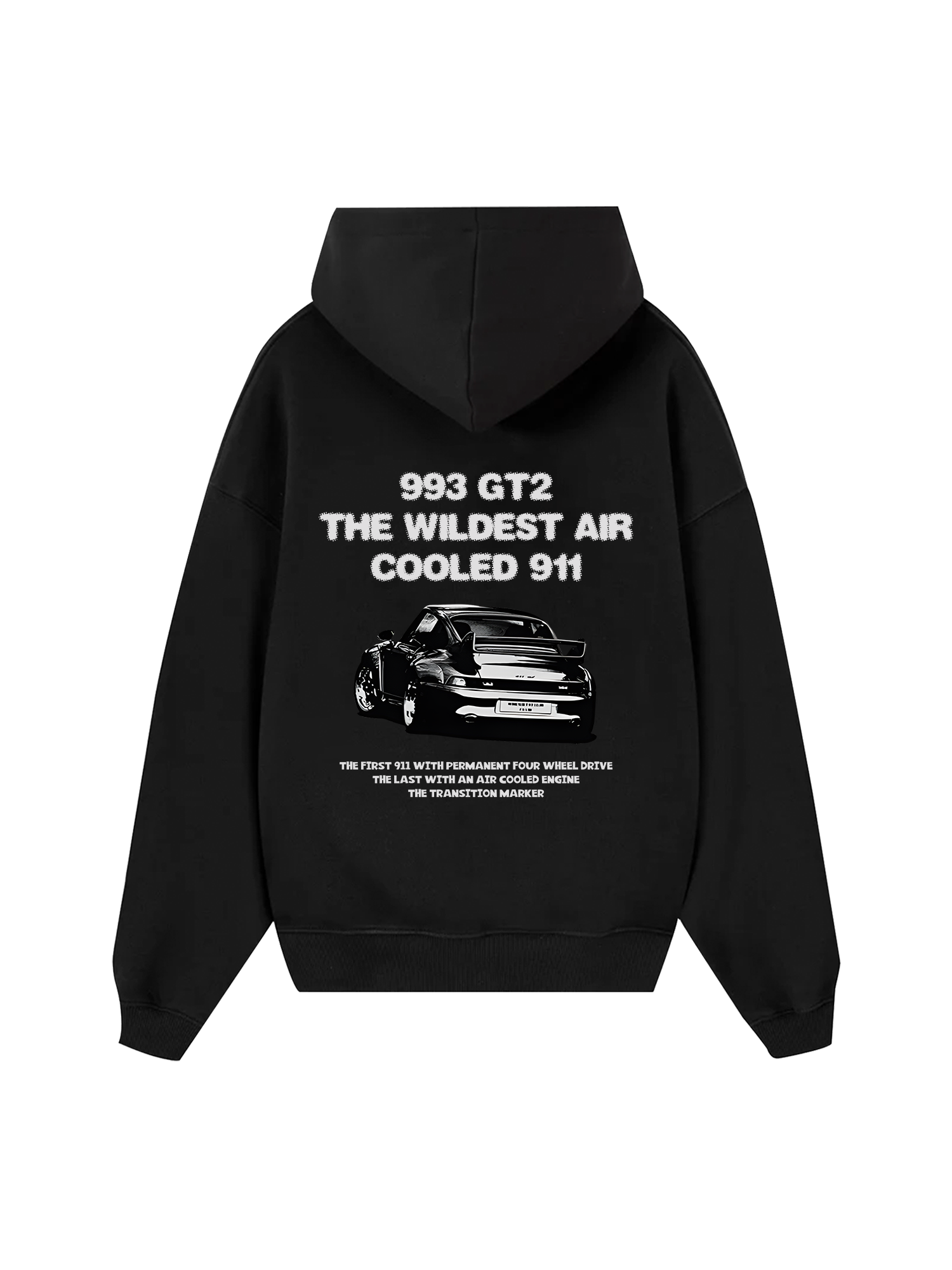 Porsche 993 GT2 Retro Hoodie
