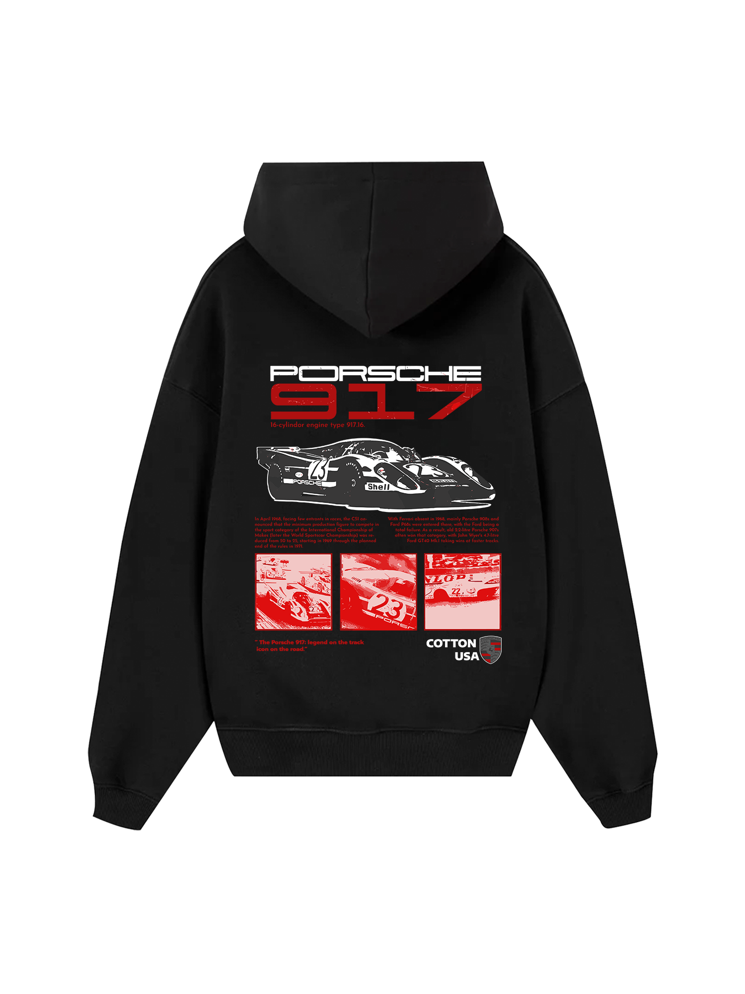Porsche 917 16-Cylindor Hoodie