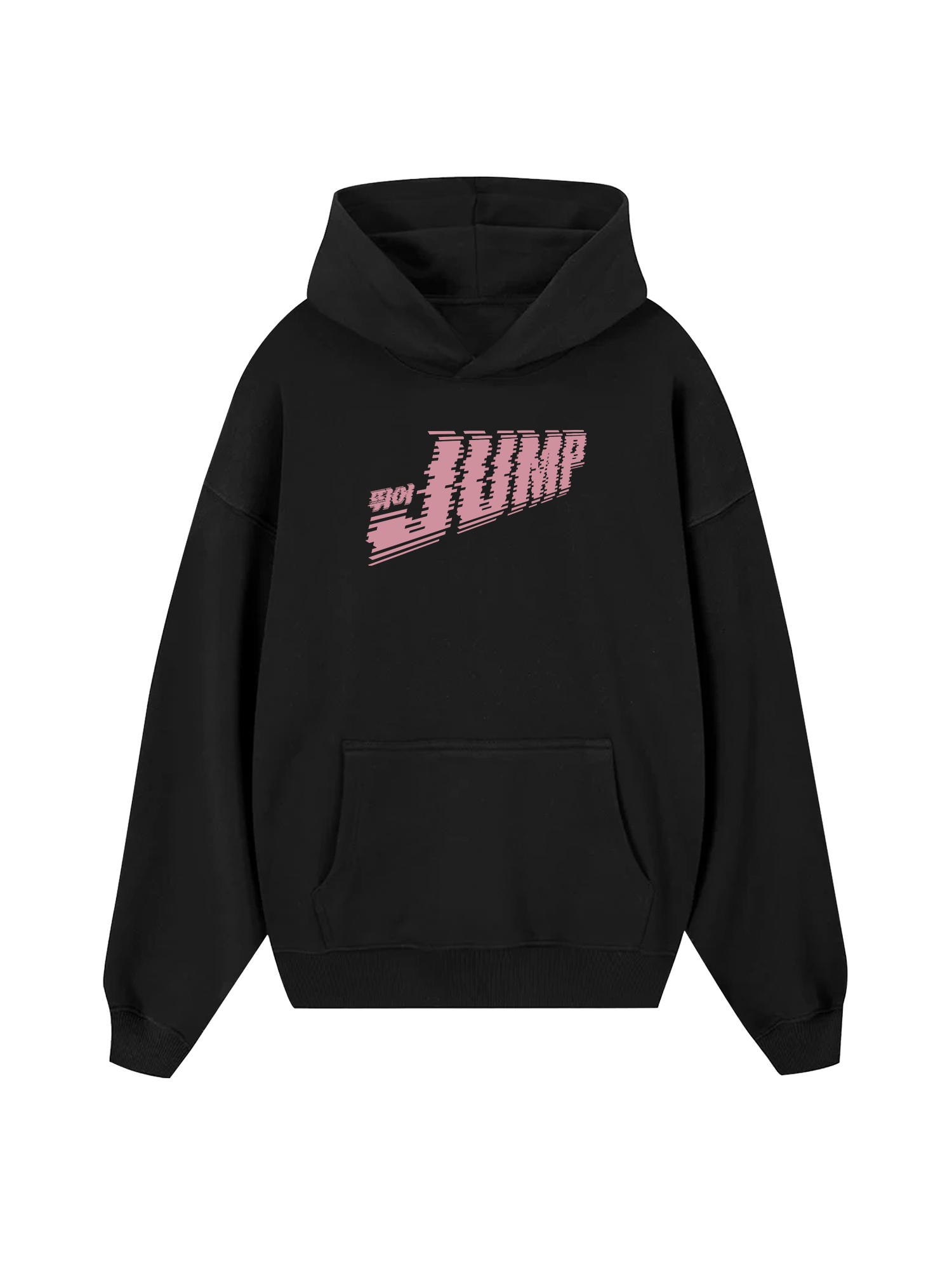Black Pink Jump Hoodie